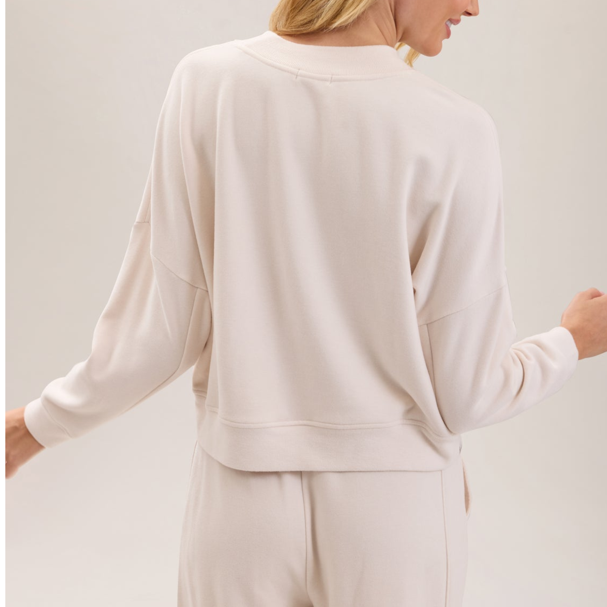 Brushed Fleece Pullover