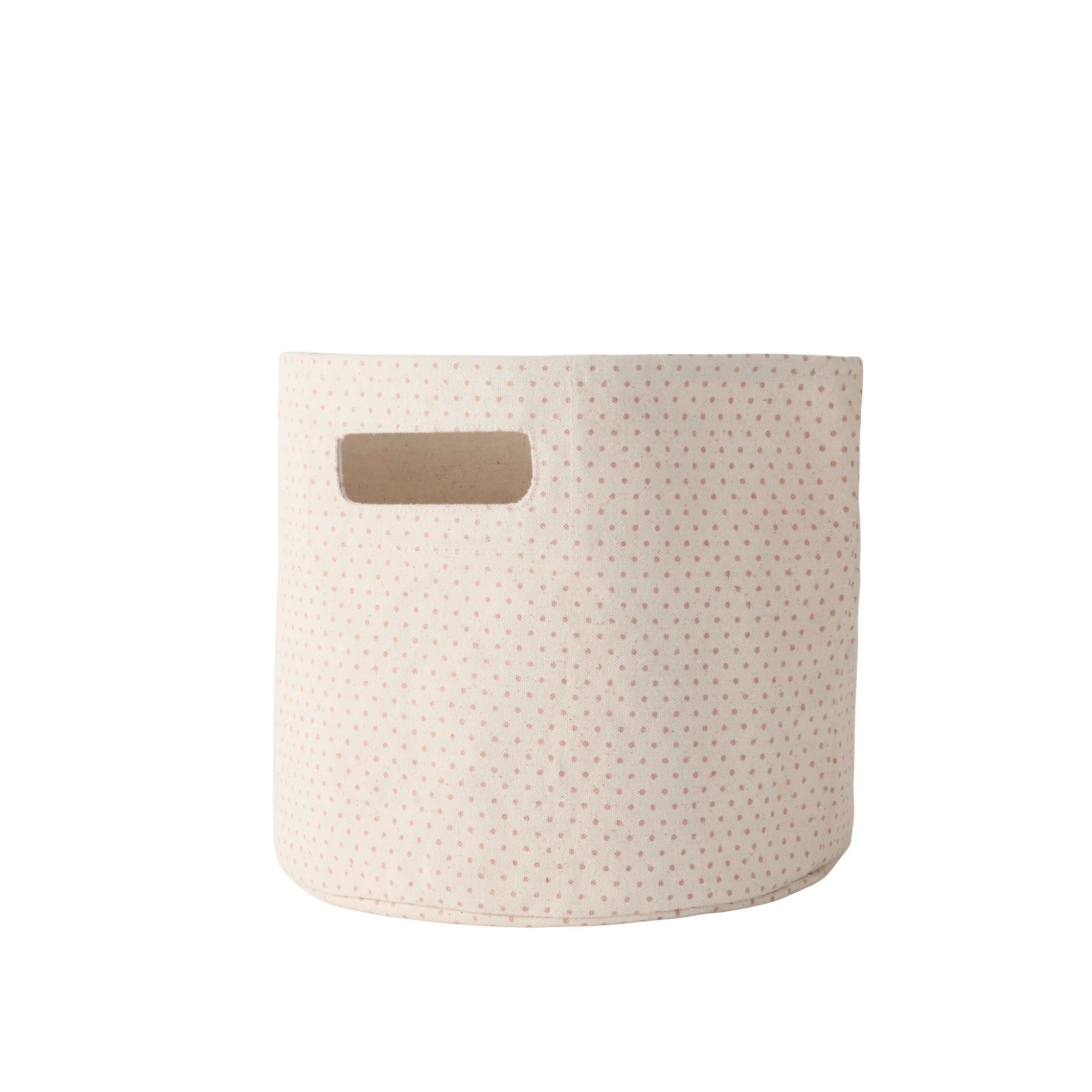 10" Printed Pin Dot Pint Basket