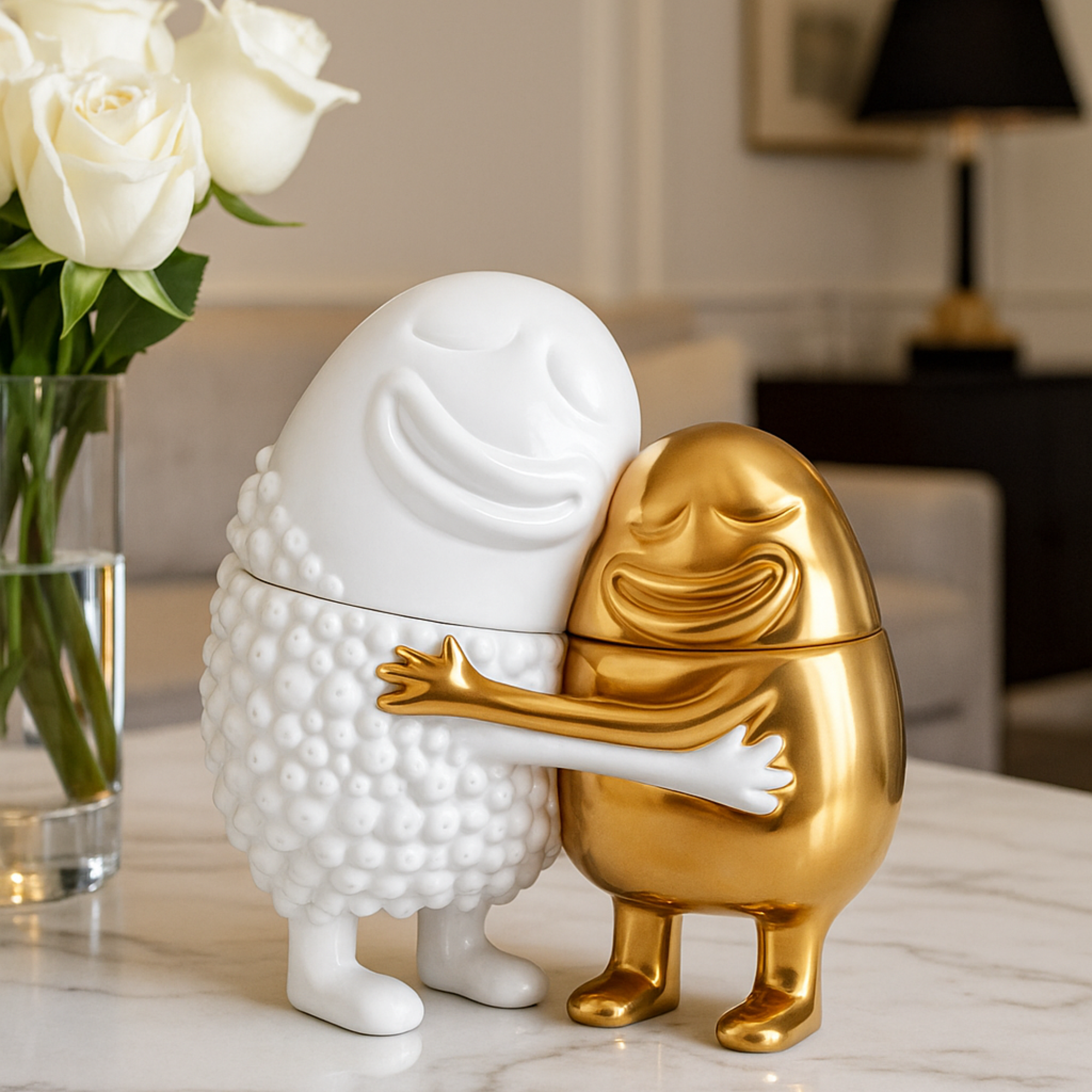 Haas Huggers Box - White