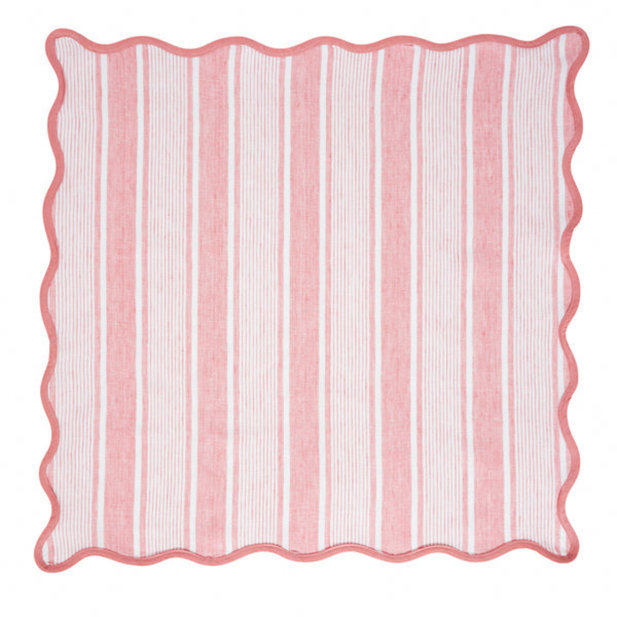 #color_Coral | Cabana Stripe Napkin - Set of 4