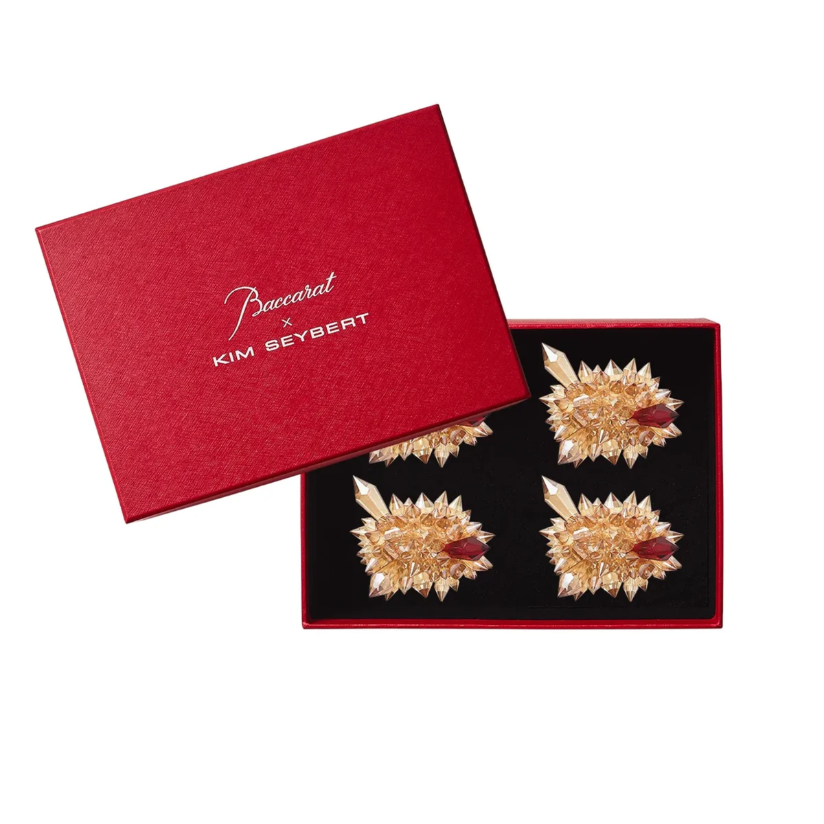 Zenith Napkin Rings in Champagne - Set of 4