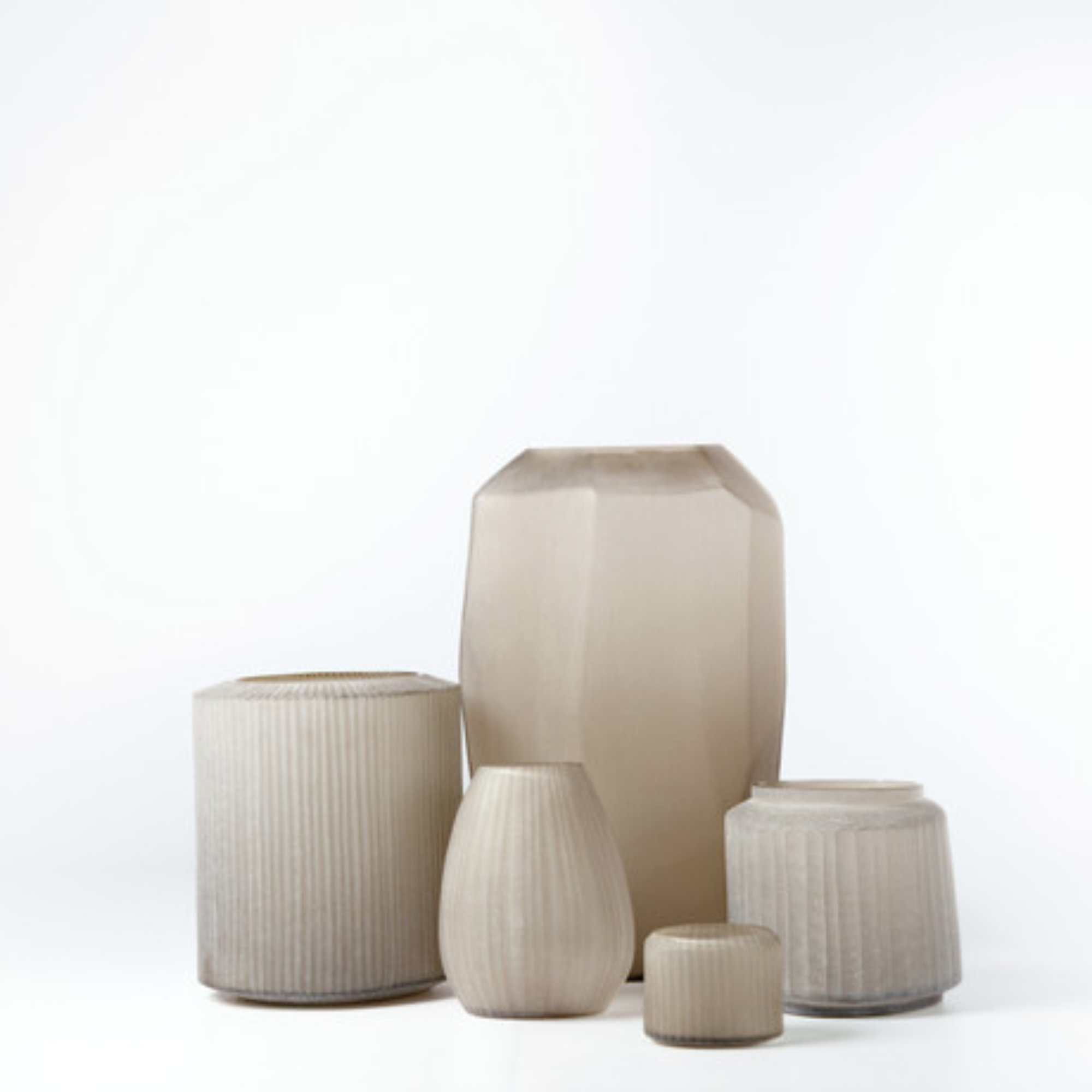Tonda Vase - Smokegrey