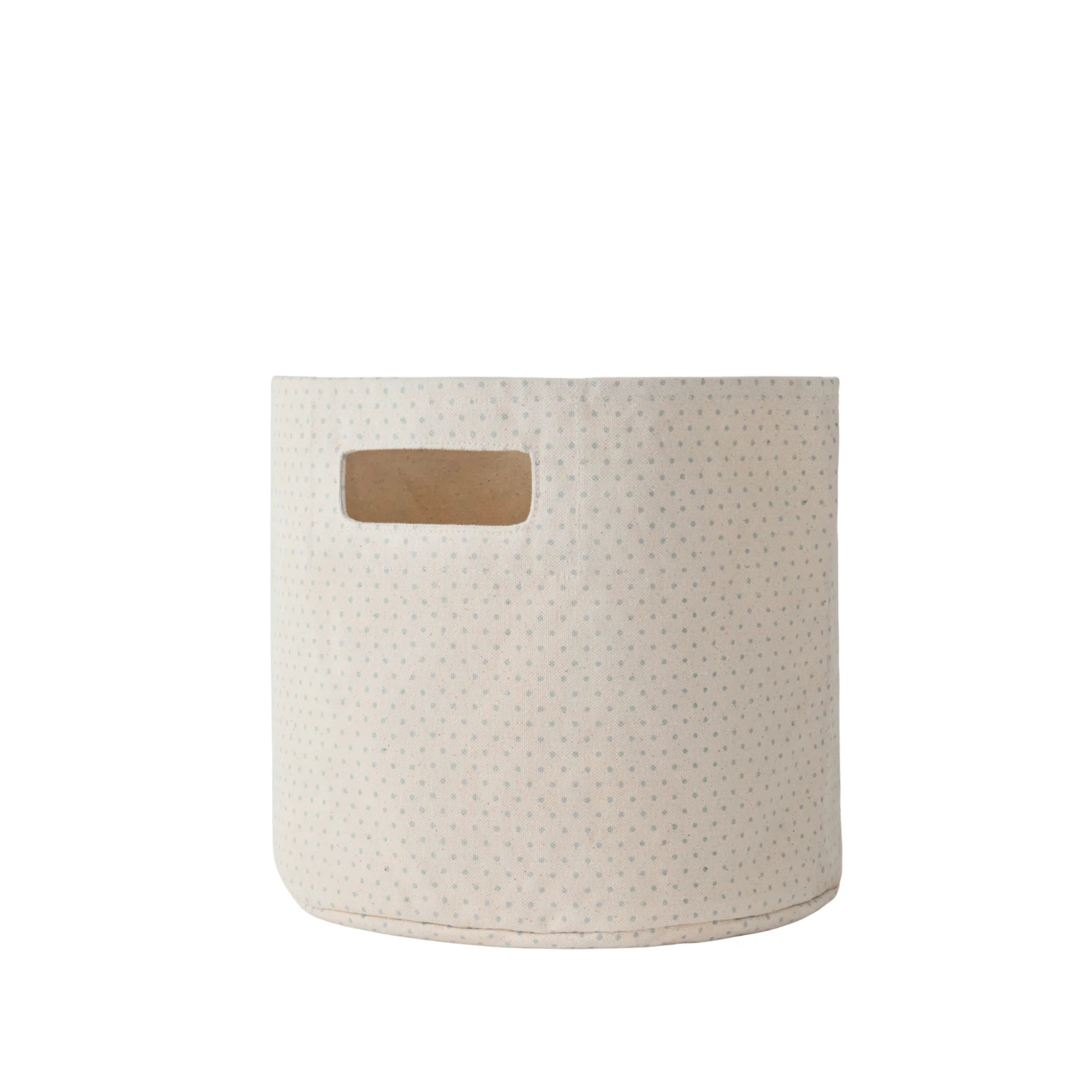 10" Printed Pin Dot Pint Basket