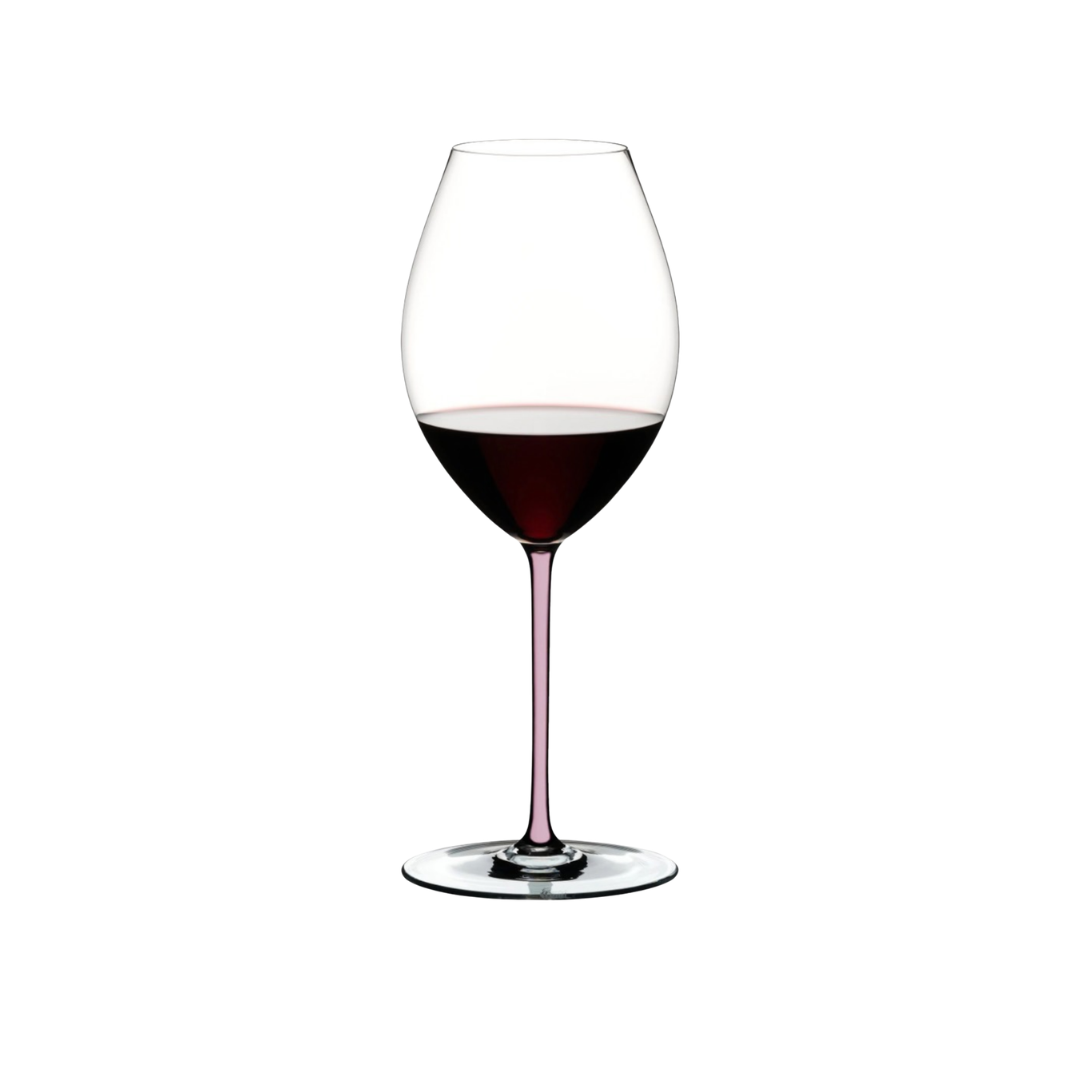 Fatto A Mano Cabernet-Merlot Wine Glass in Pink