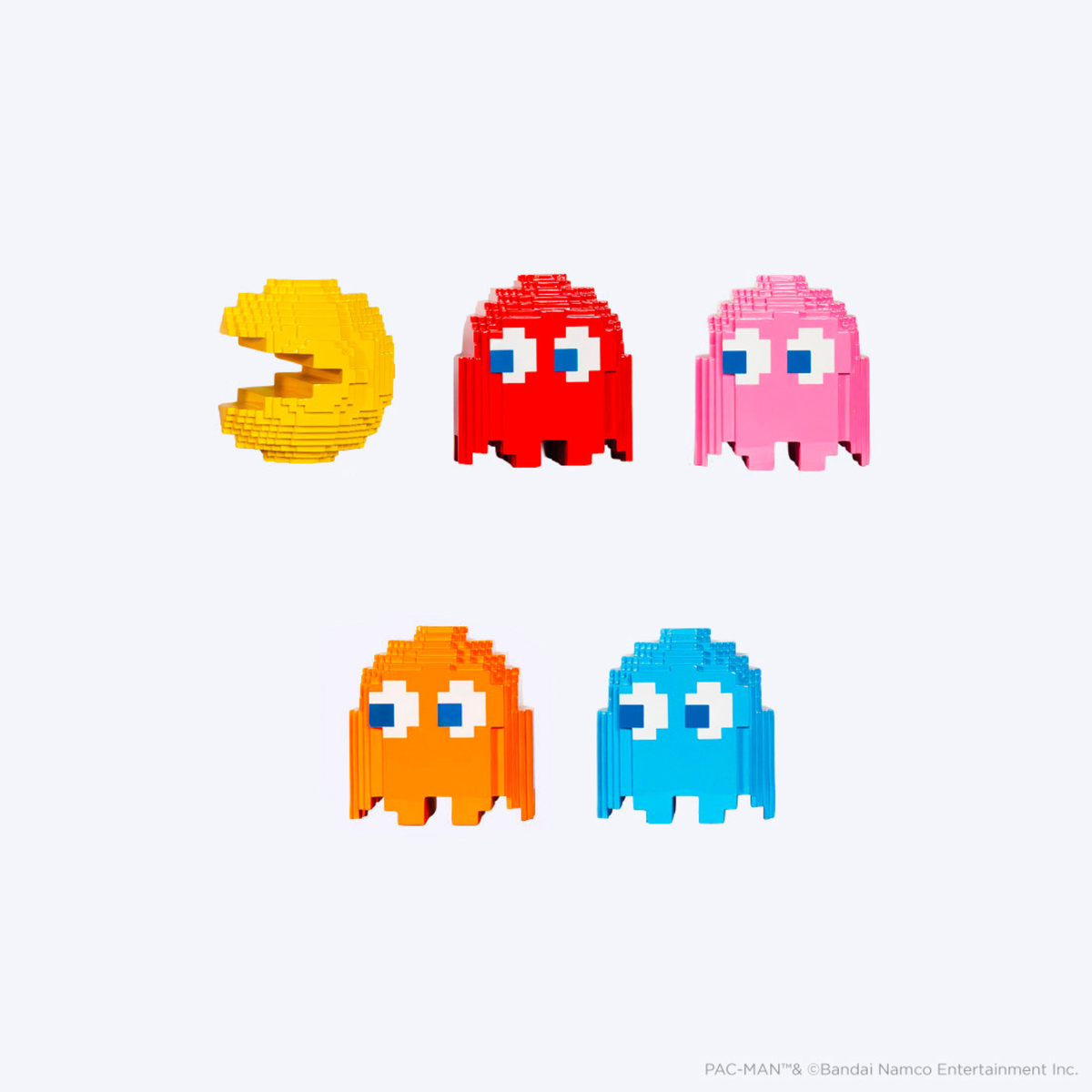 Pac-Man And Its Ghosts Set