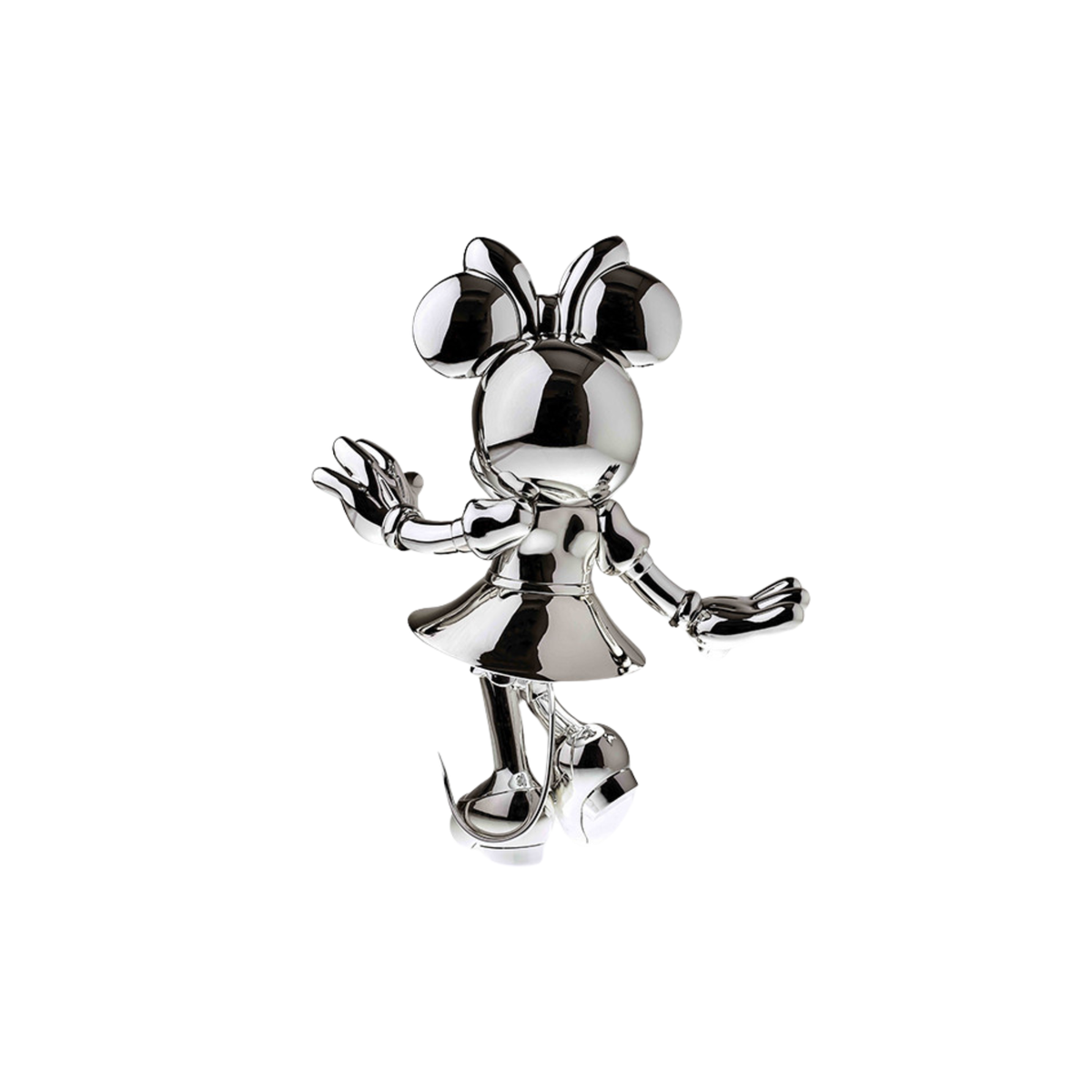 Minnie Welcome Chrome Silver - Small