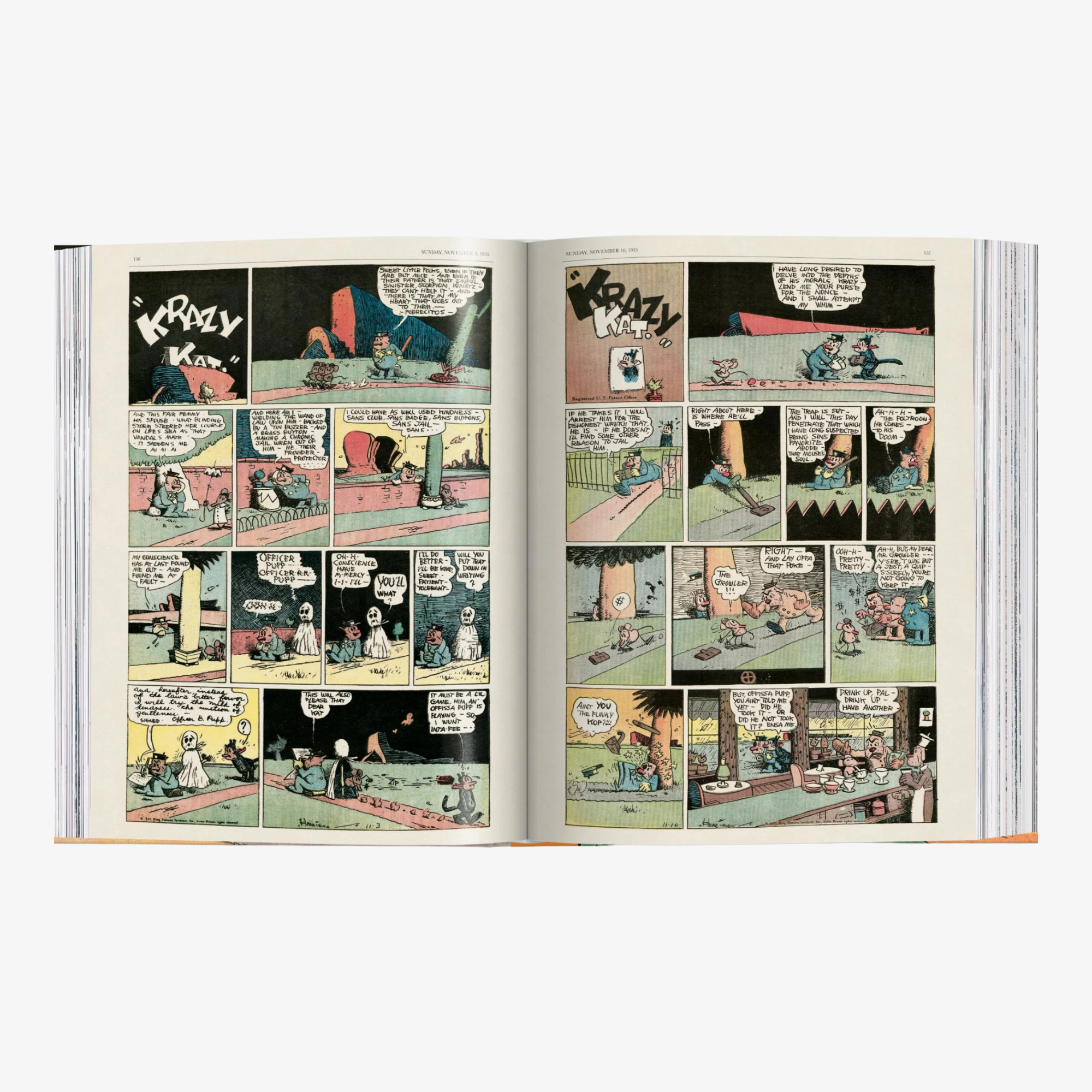 George Herriman Krazy Kat The Complete Color Sundays, 1935-1944