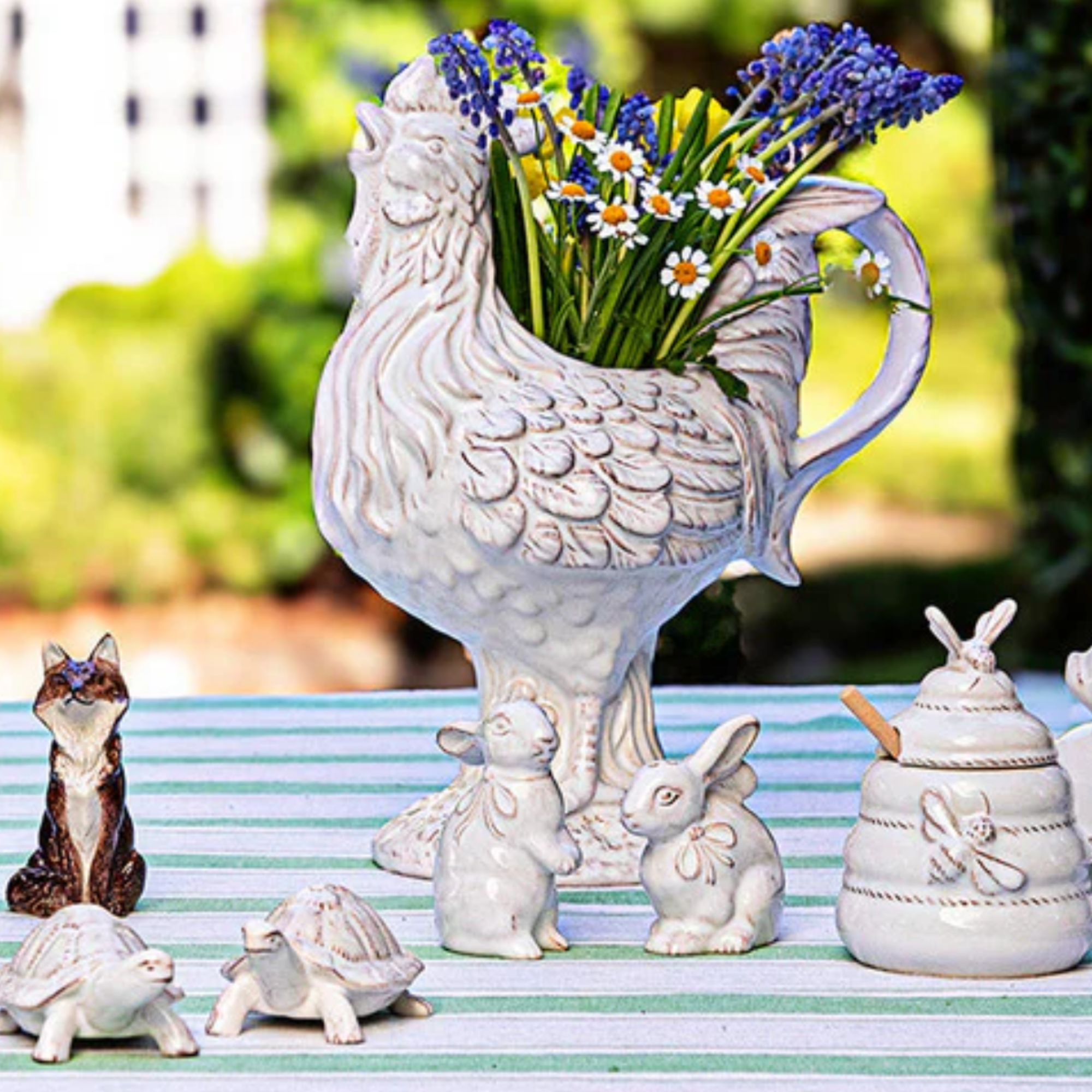 Clever Creatures Bunny Salt & Pepper Set