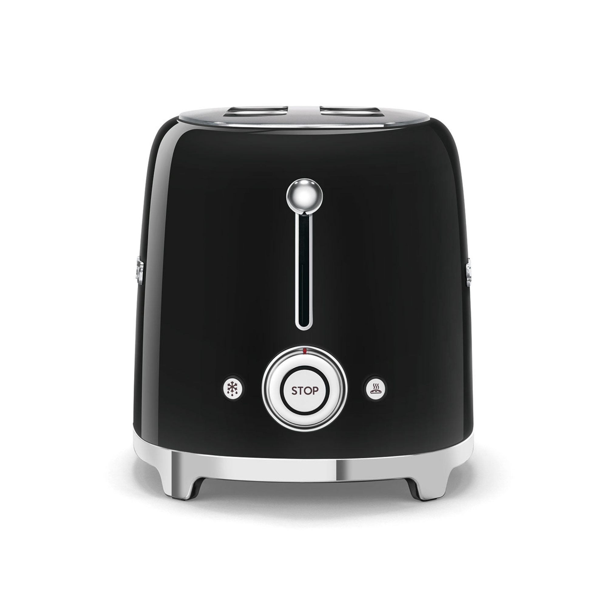 #color_Glossy Black | 50s Retro Style Toaster