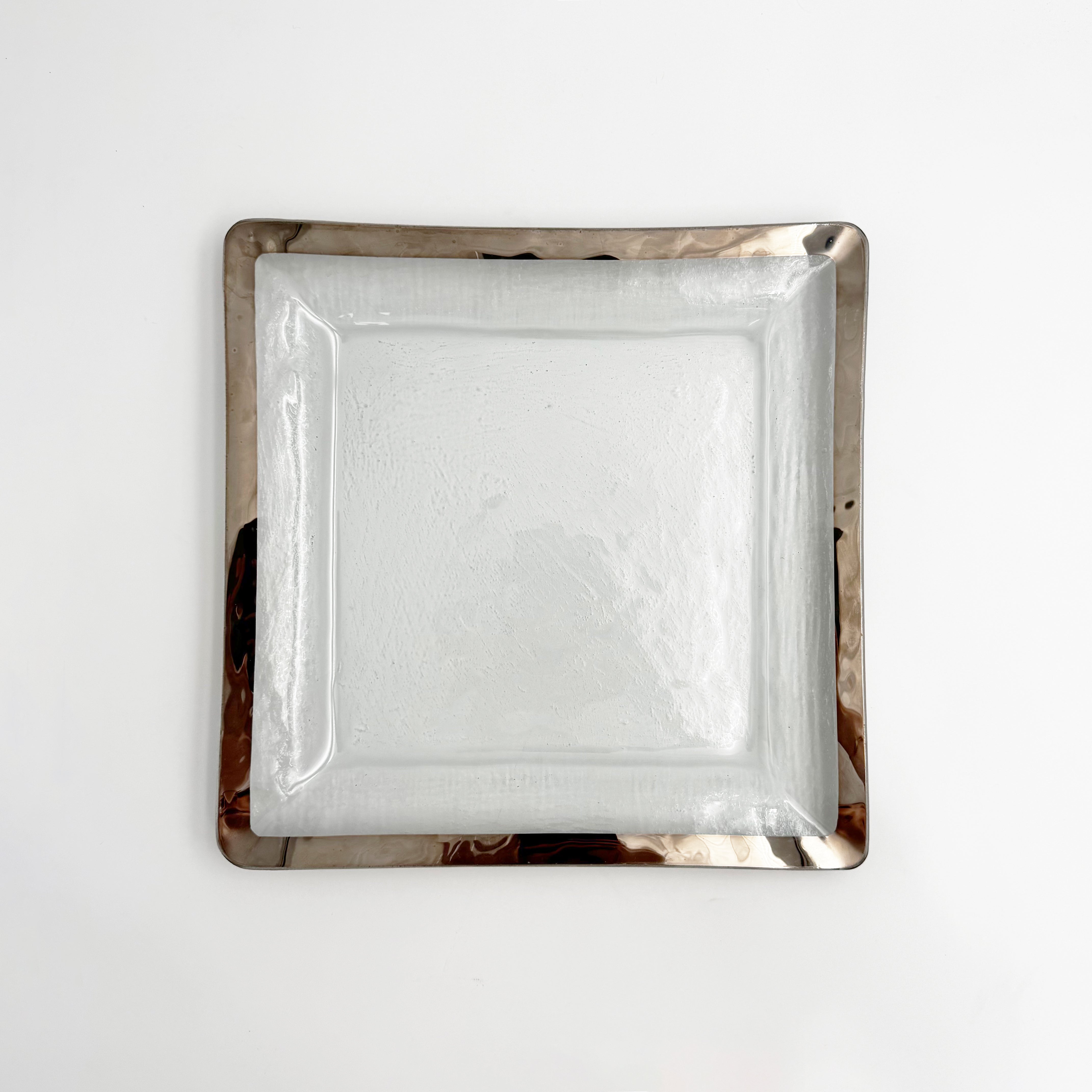 Roman Antique Square Dish 12"