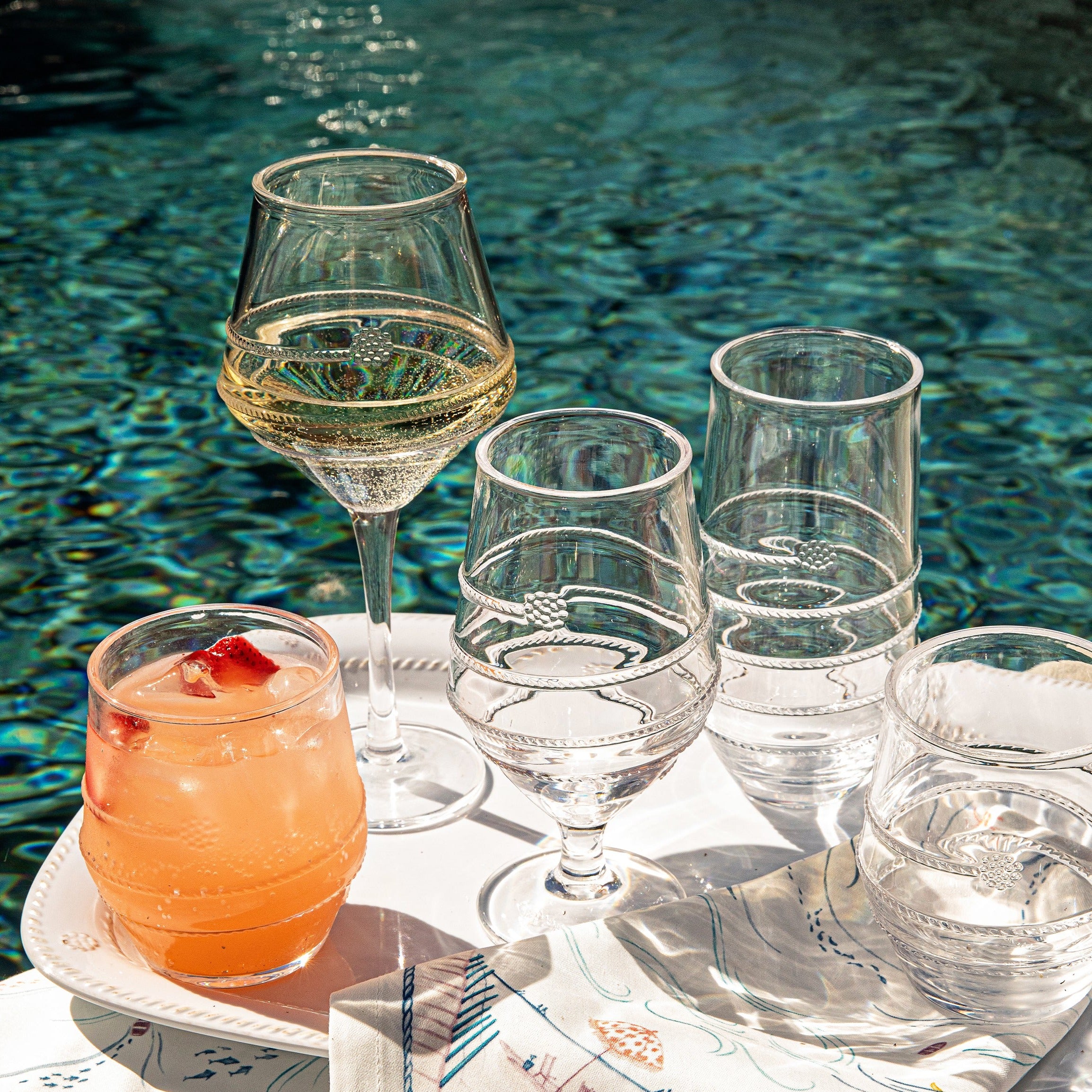 Amalia Acrylic Goblet - Set of 2