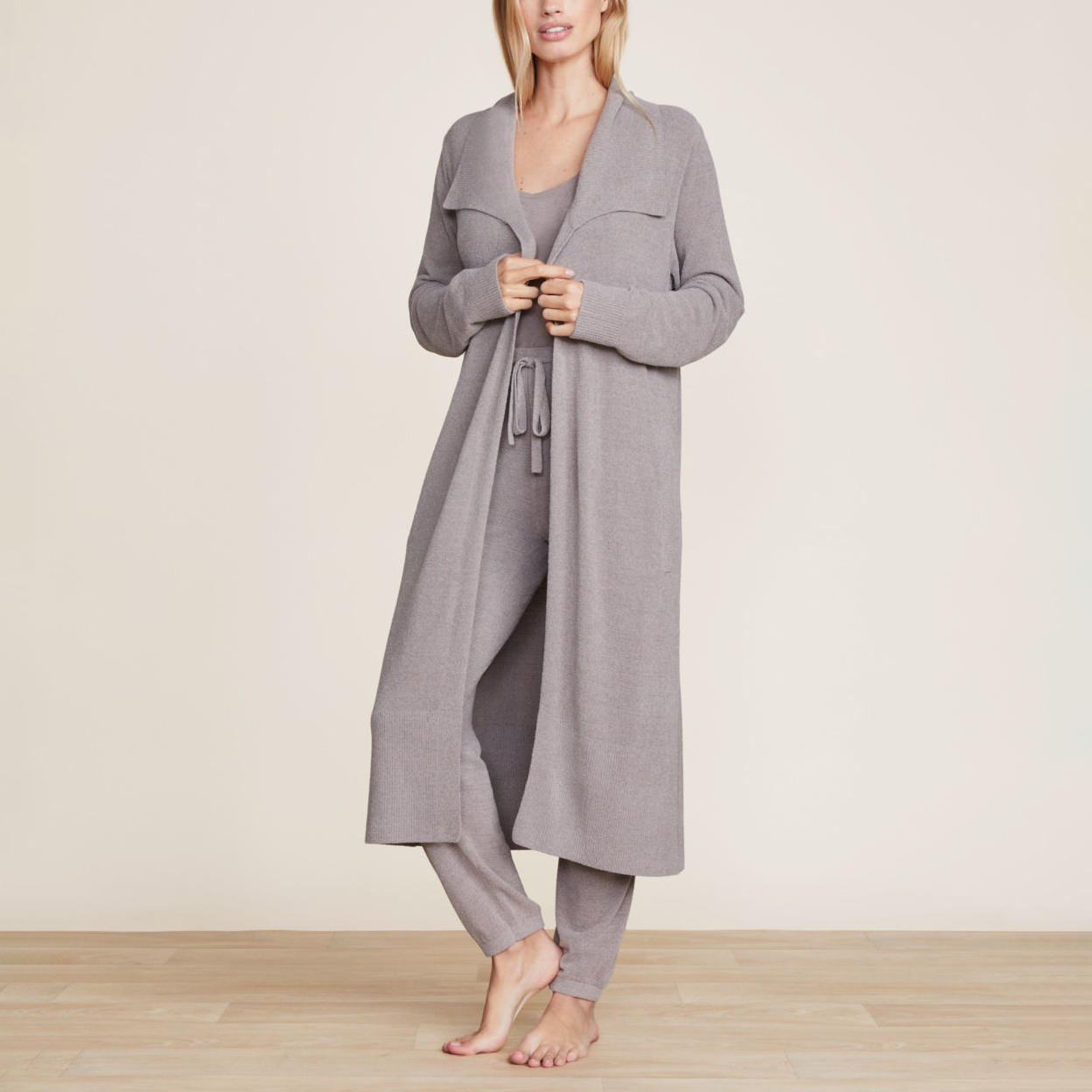 CozyChic Ultra Lite Wide Collar Long Cardigan