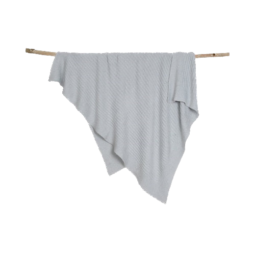 #color_pearl CozyChic Lite Ribbed Baby Blanket