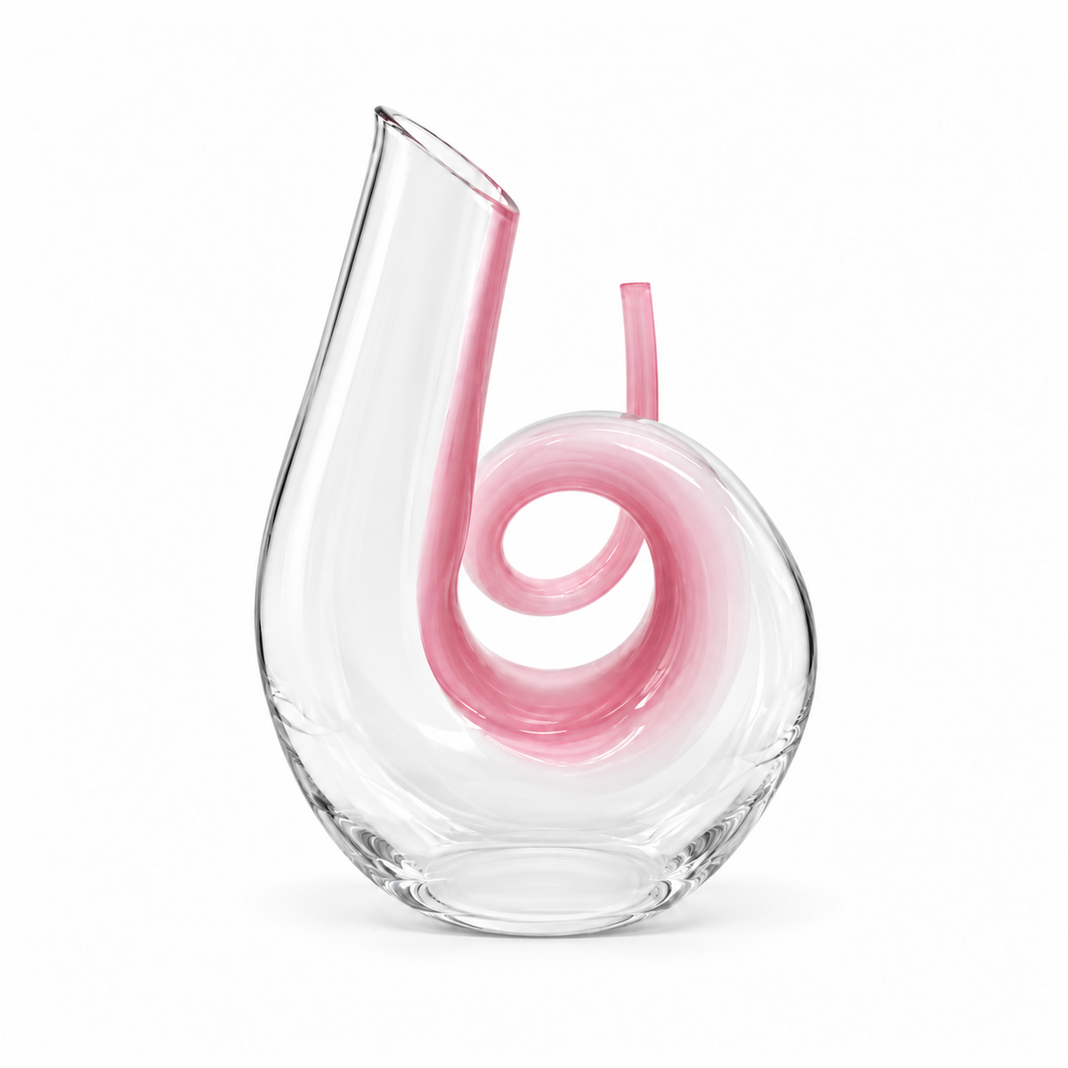 Curly Decanter in Pink - Mini