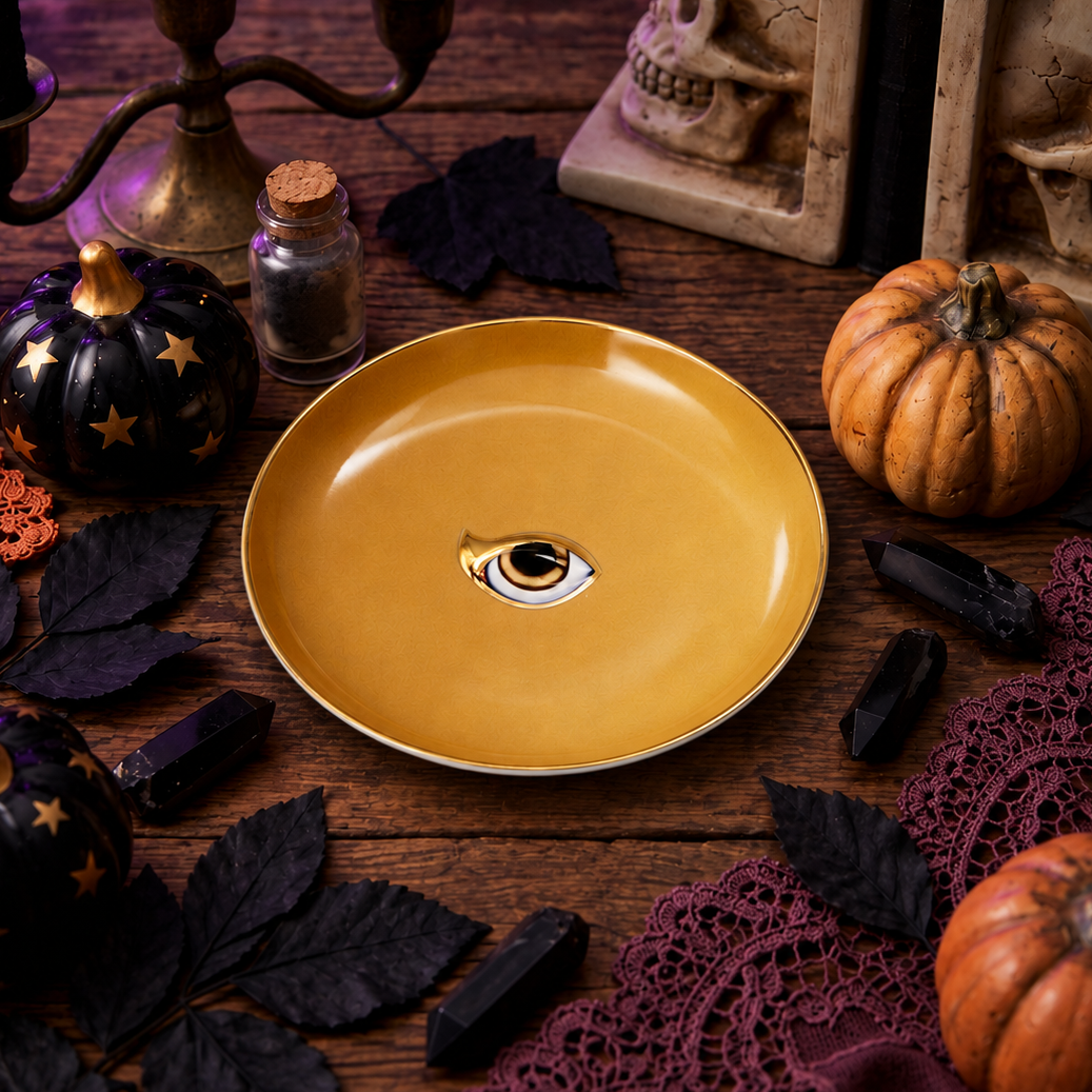 Lito Plate - Orange & Yellow