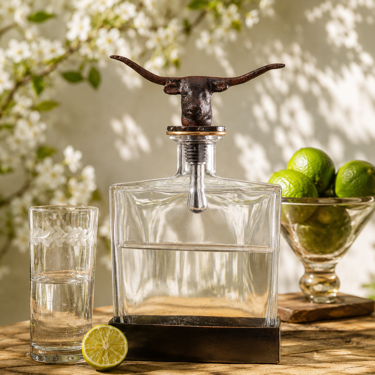 Nueces Longhorn Decanter
