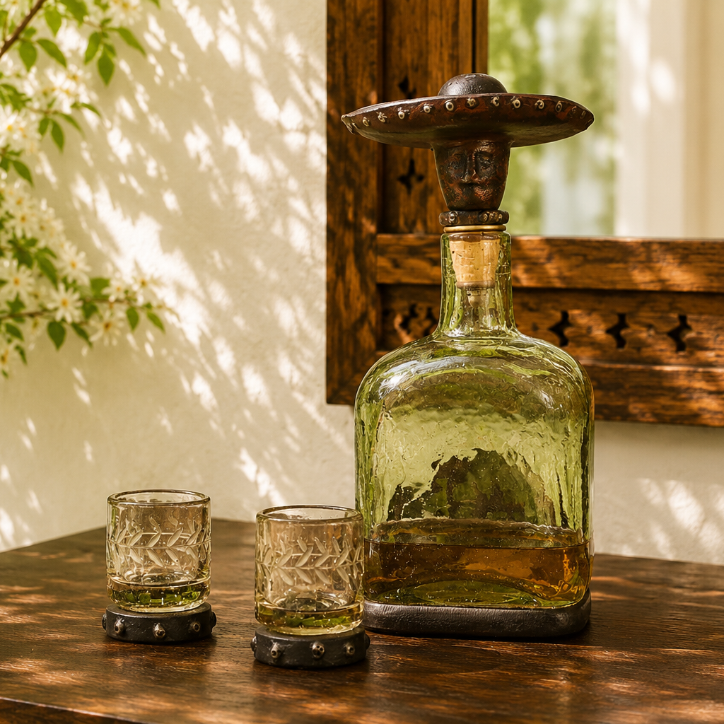 Tito Decanter with 2 Zackshot Glasses