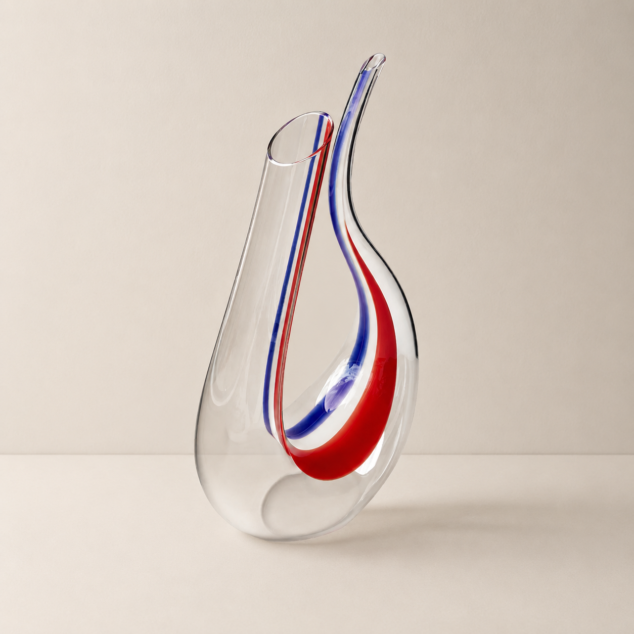 Amadeo Decanter - Red/White/Blue