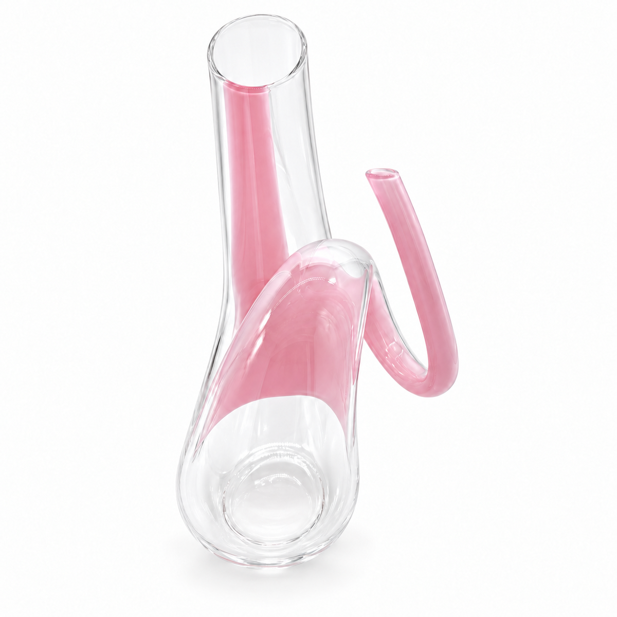 Curly Decanter in Pink - Mini