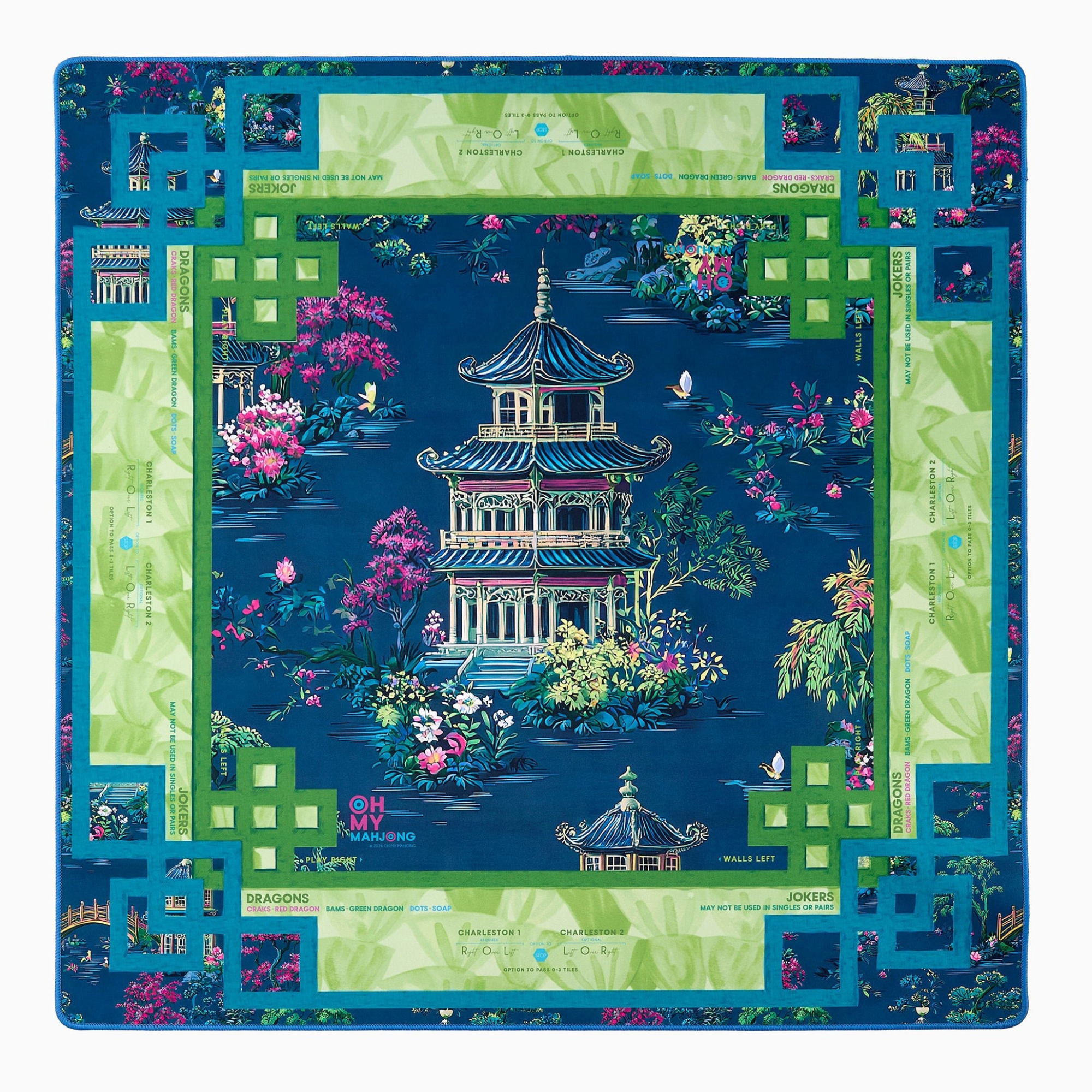 Elysium Mahjong Mat in Tube