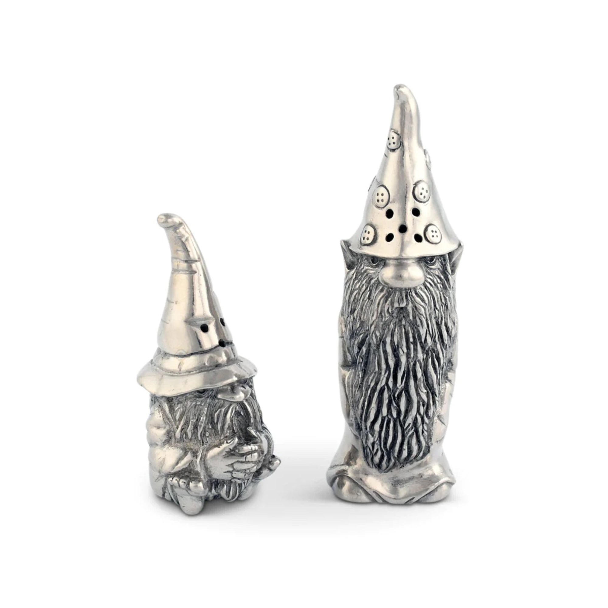 Pewter Gnome Salt & Pepper Shakers