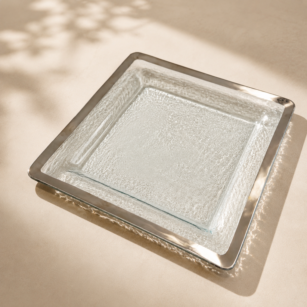Roman Antique Square Dish 12"