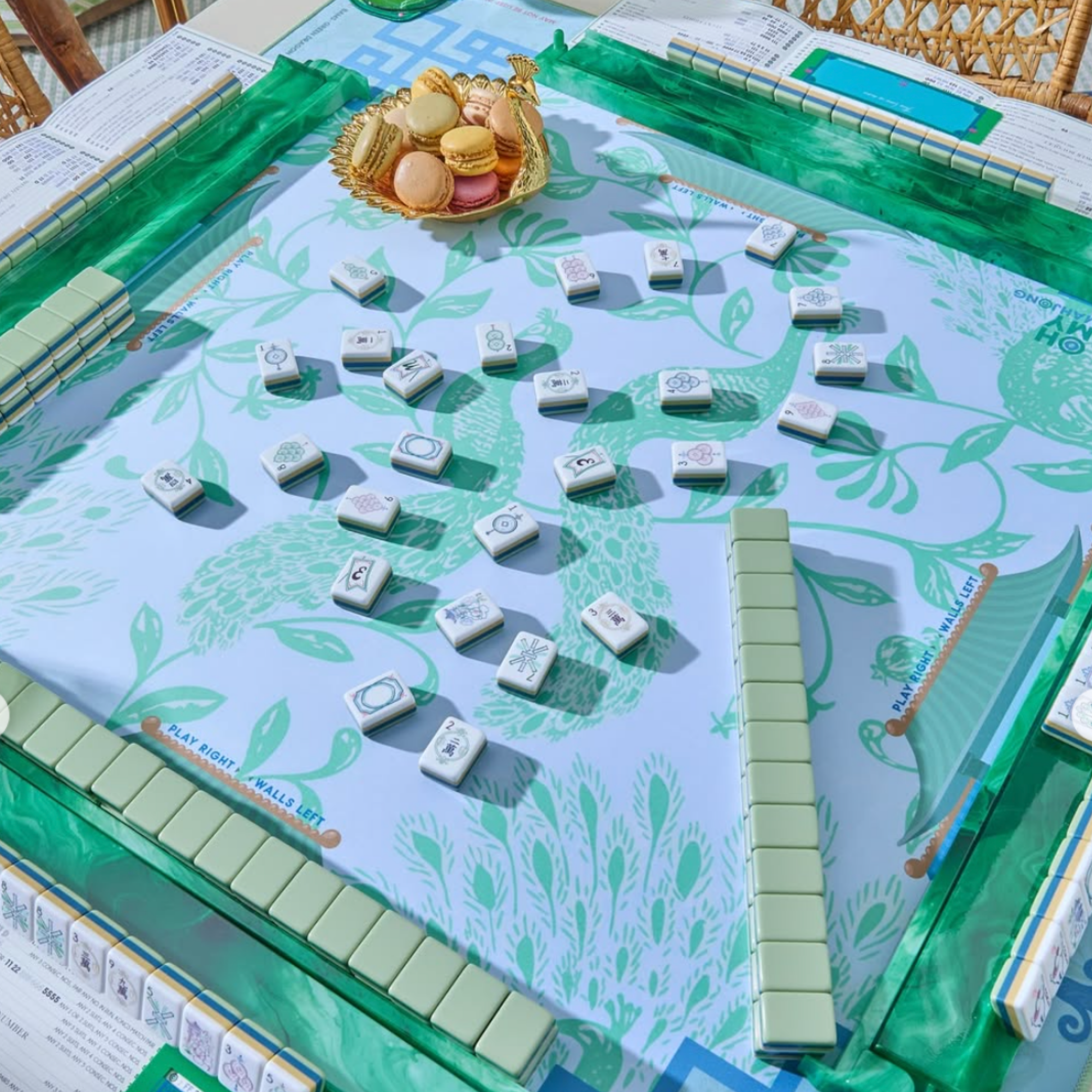 Isla Mahjong Mat in Tube