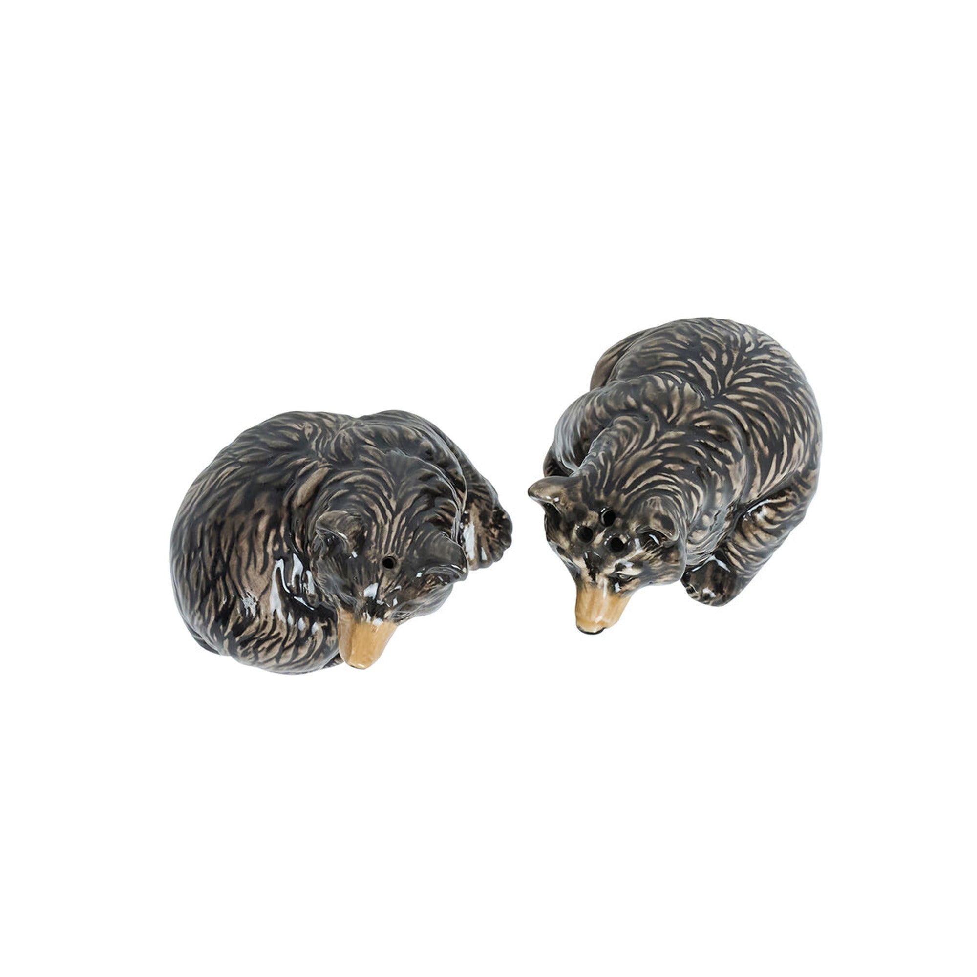 Clever Creatures Black Bear Salt and Pepper Shakers - 2-Piece Set