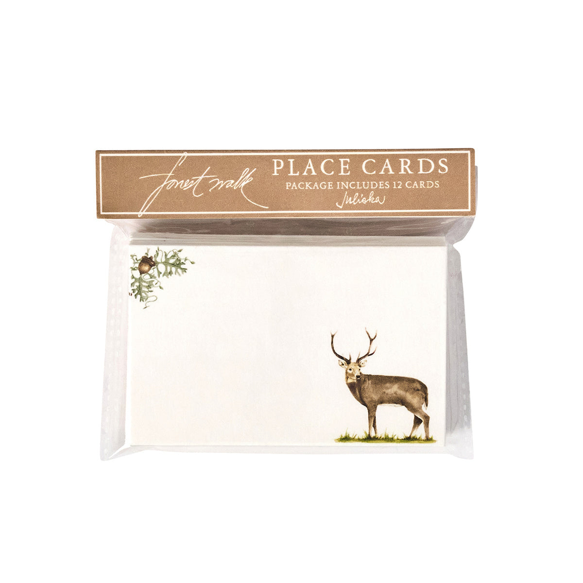 Forest Walk Stag Place Card - Set of 12