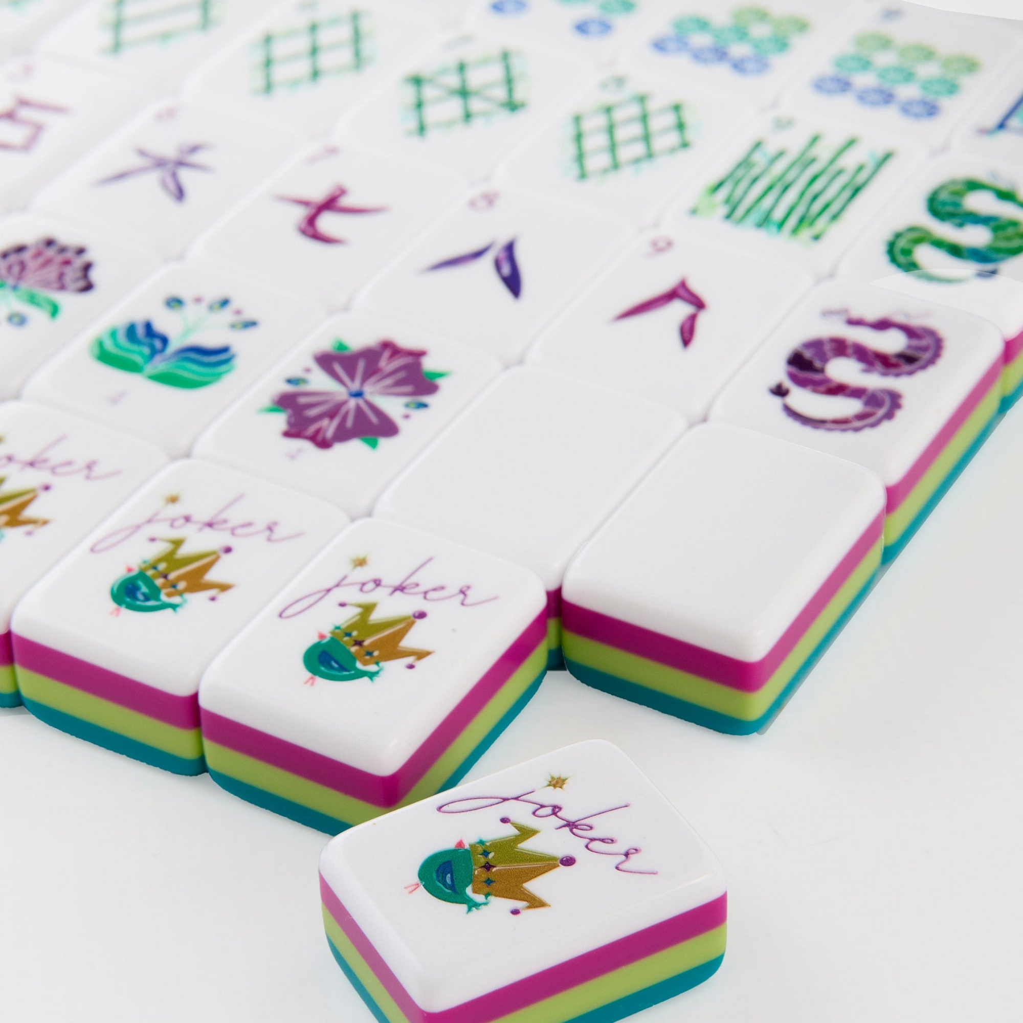 Lagoon Mahjong Tiles