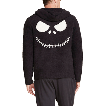 Barefoot Dreams CozyChic Disney Jack Skellington Unisex Zip Hoodie