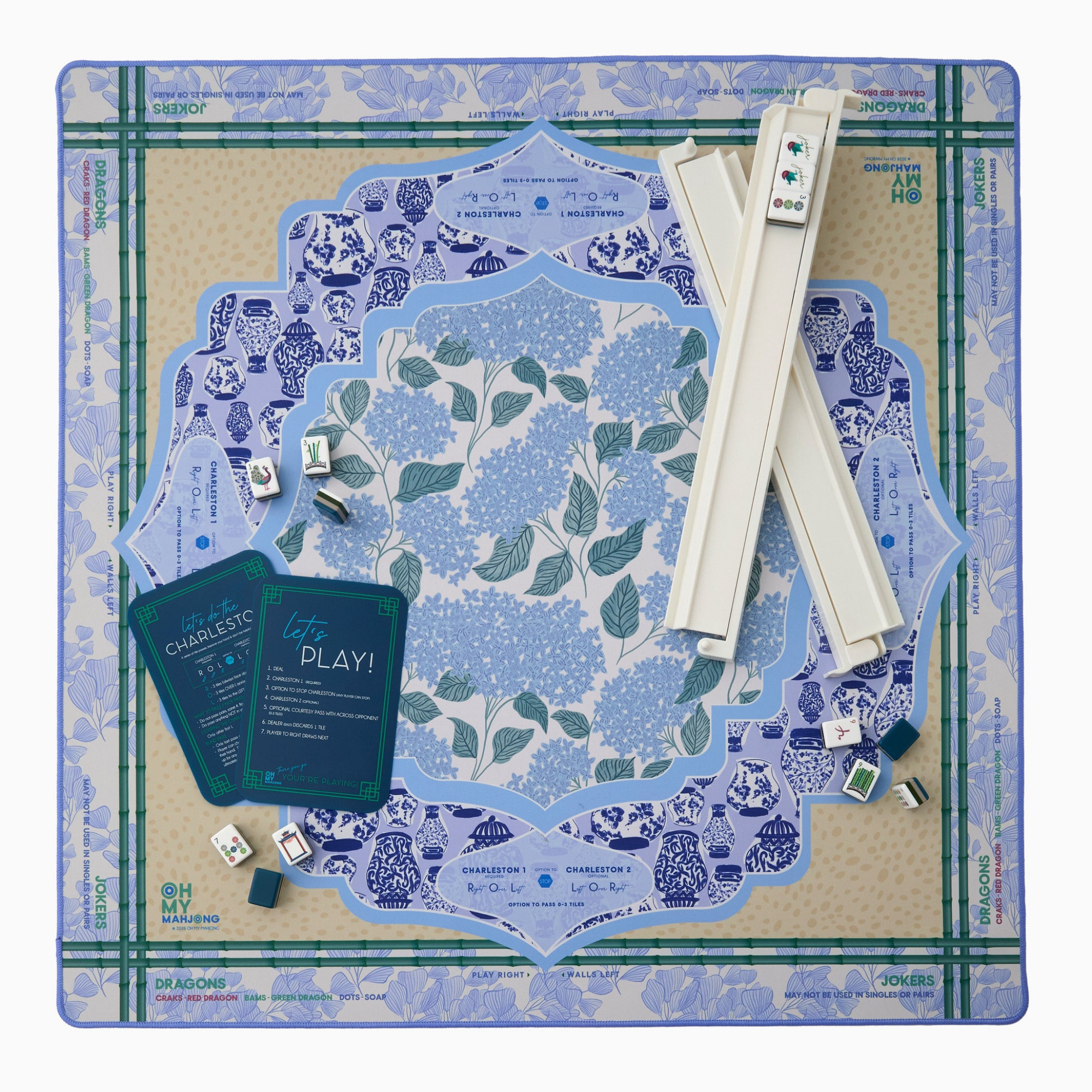 Luna Mahjong Mat in Tube