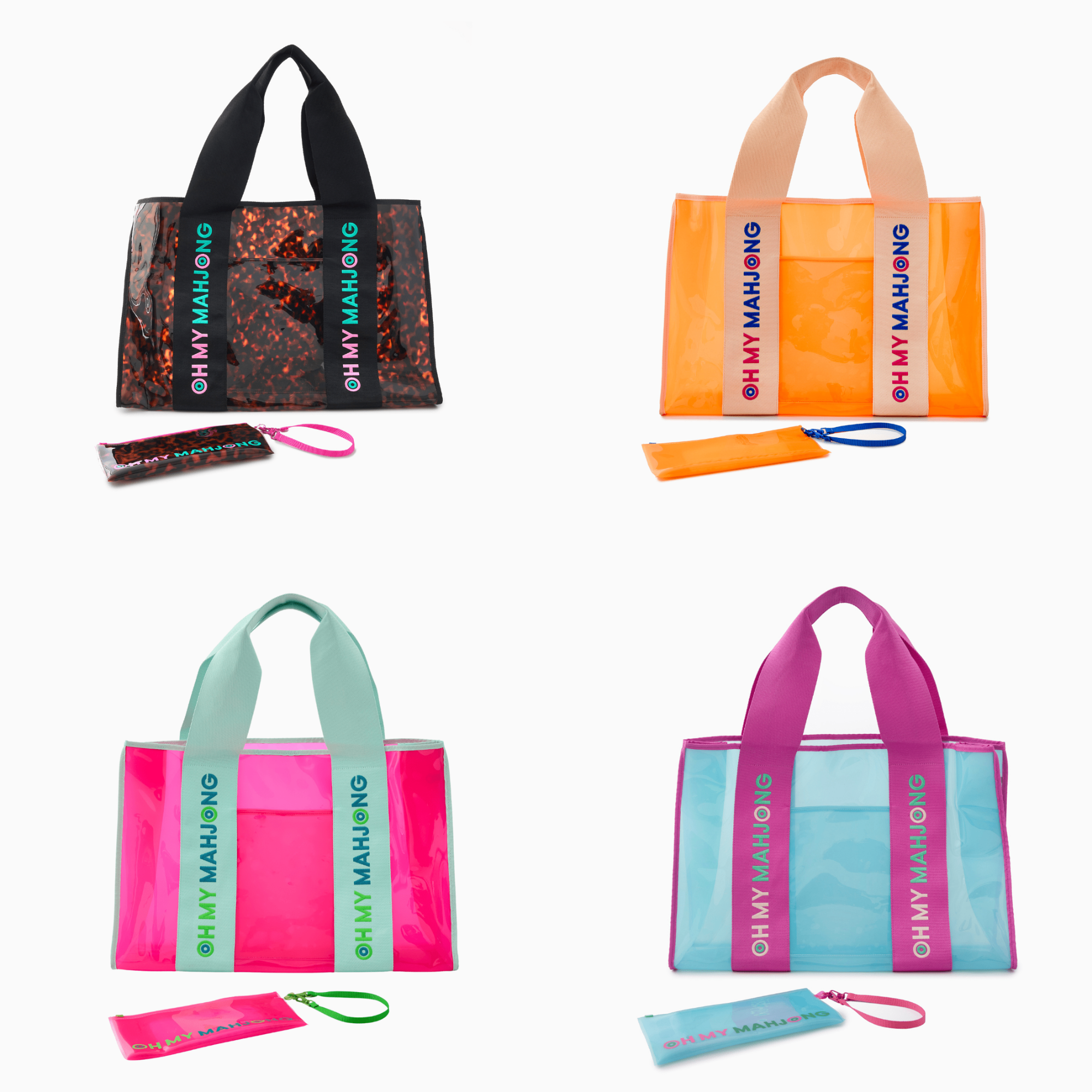 Mahjong Beach Bag