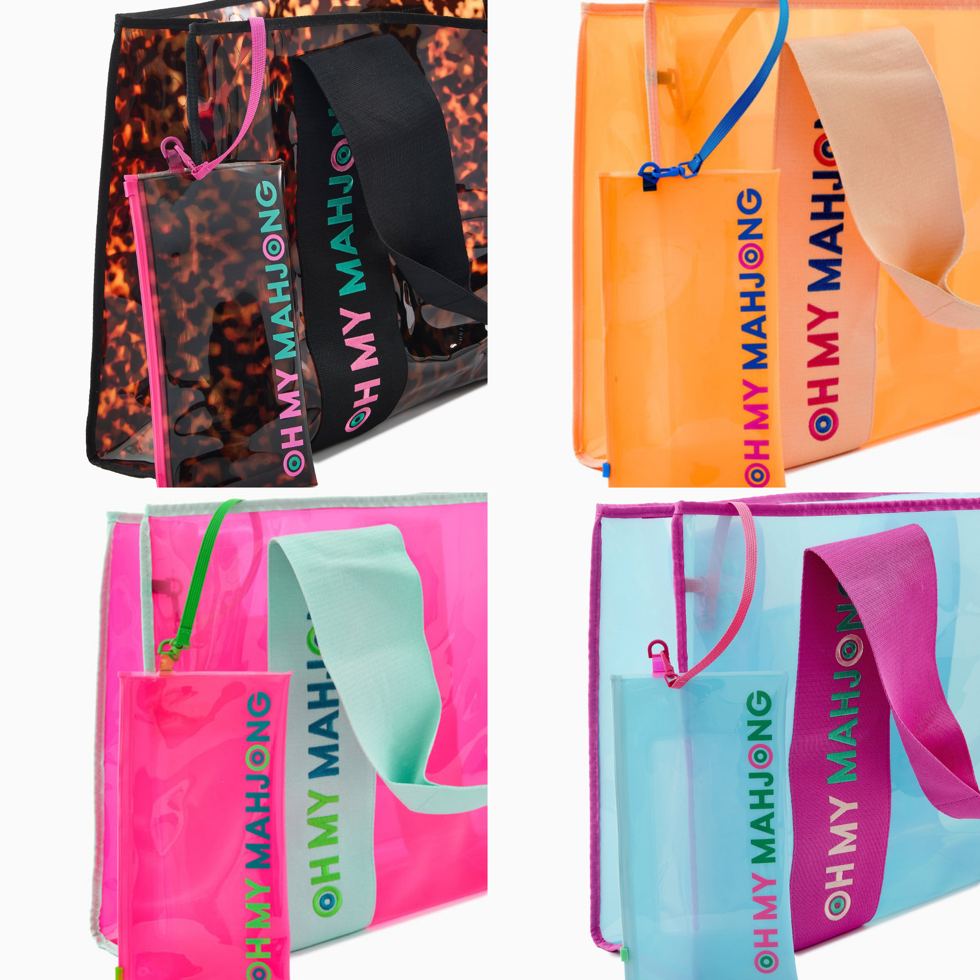 Mahjong Beach Bag