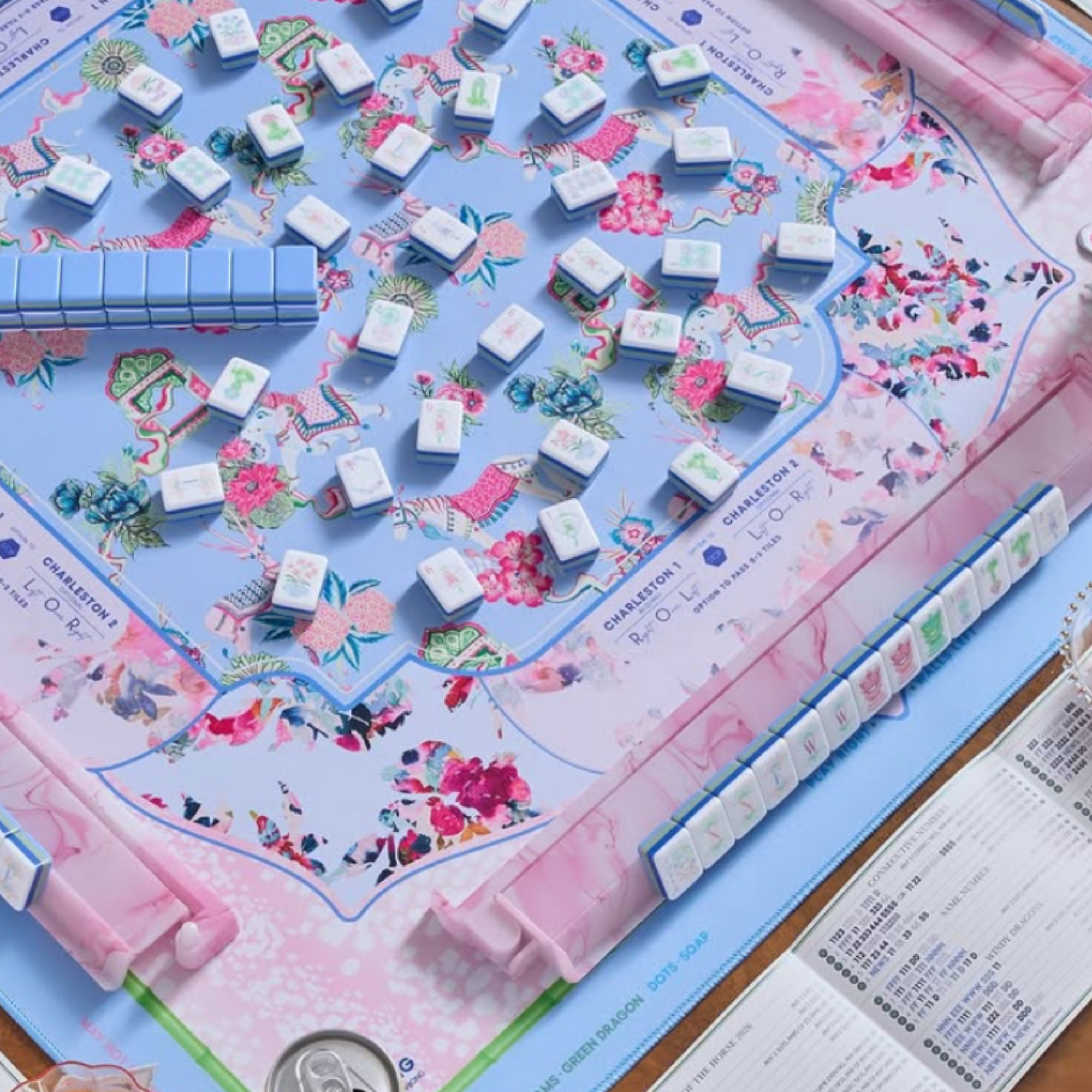 Mahjong Rack and Pusher Set