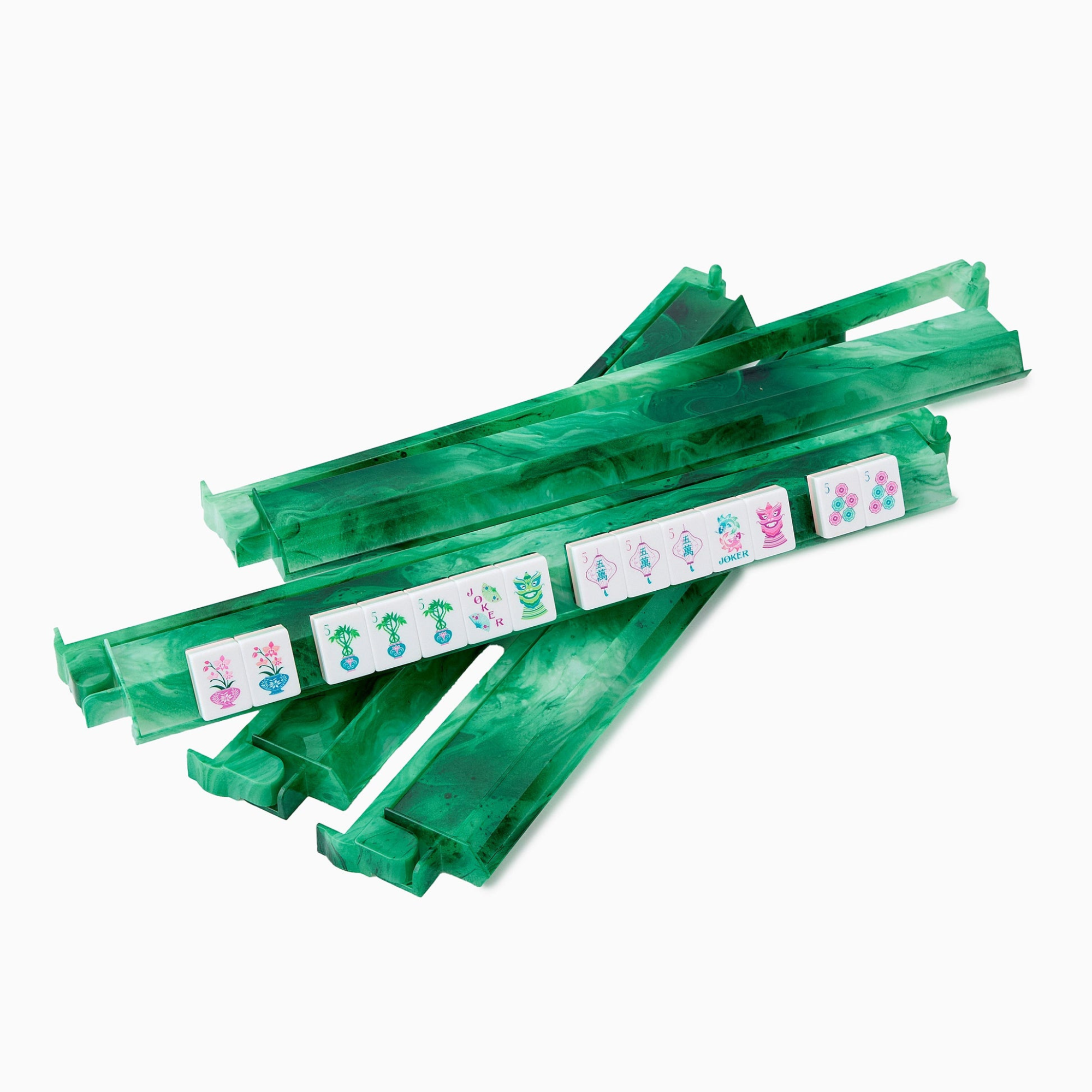 Mahjong Rack and Pusher Set