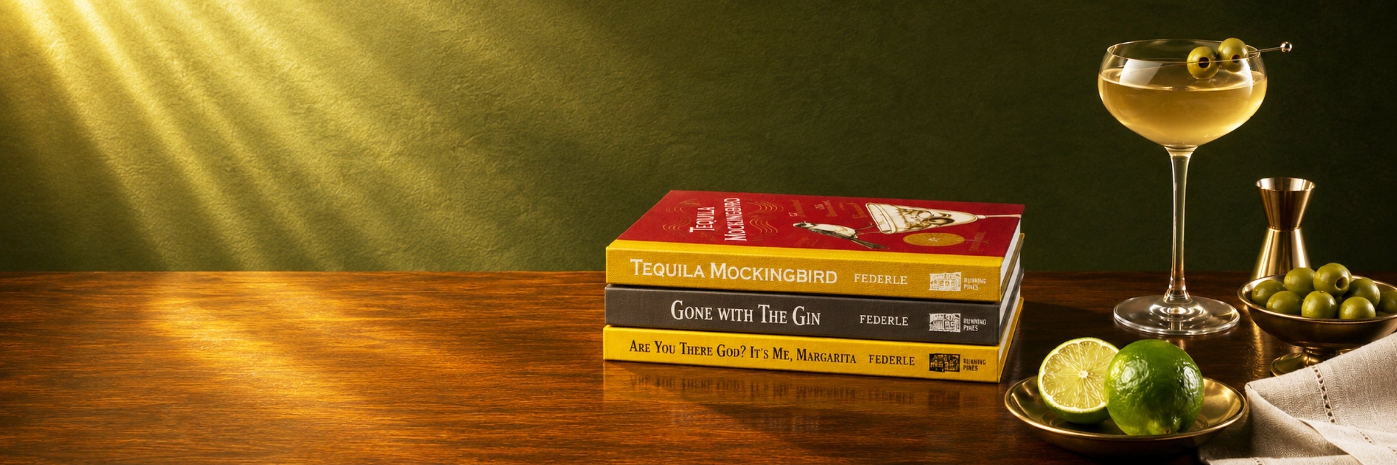 Link to Tequila Mockingbird, Gone with the Gin, and Are You There God? It’s Me, Margarita Set Product