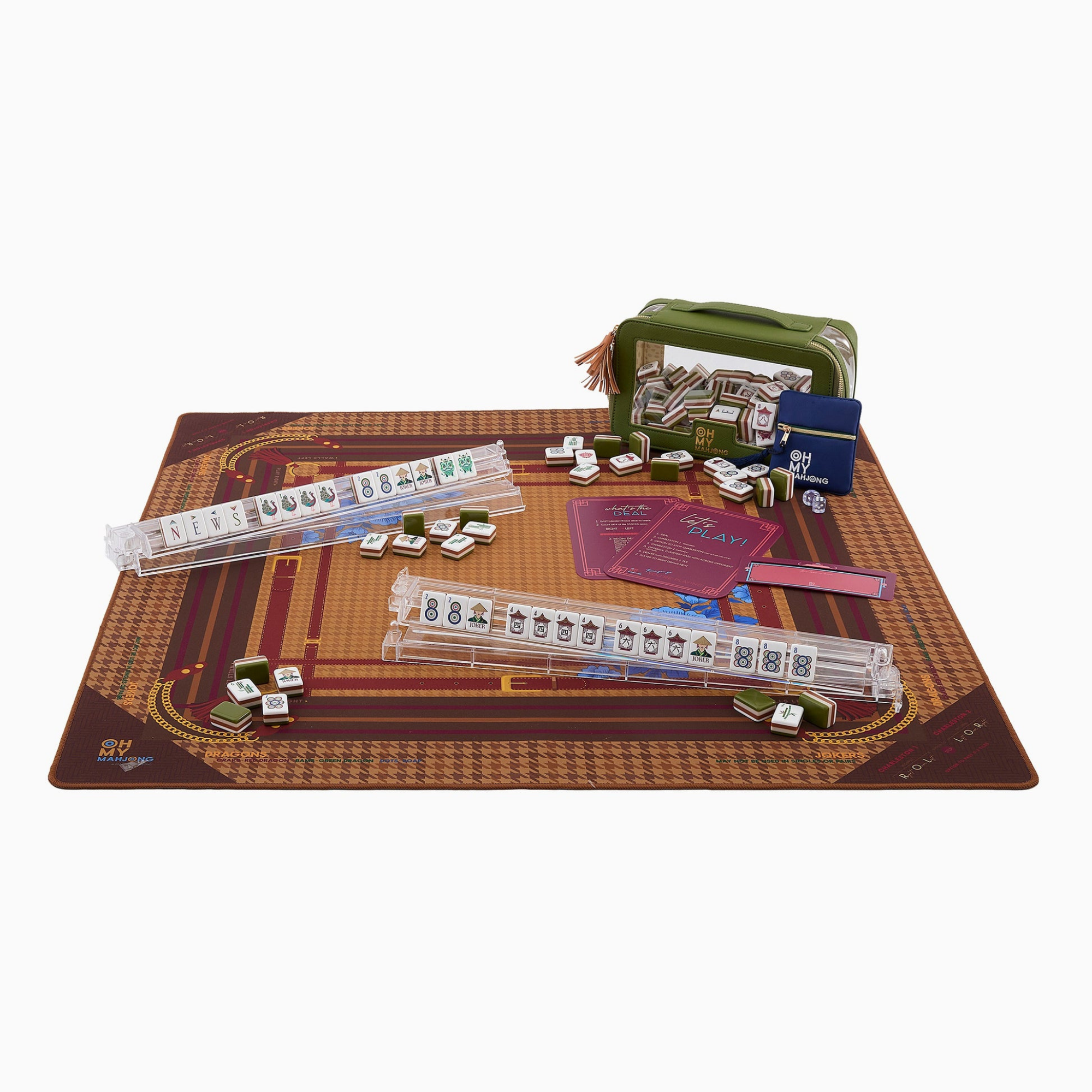 Palomino Mahjong Mat in Tube