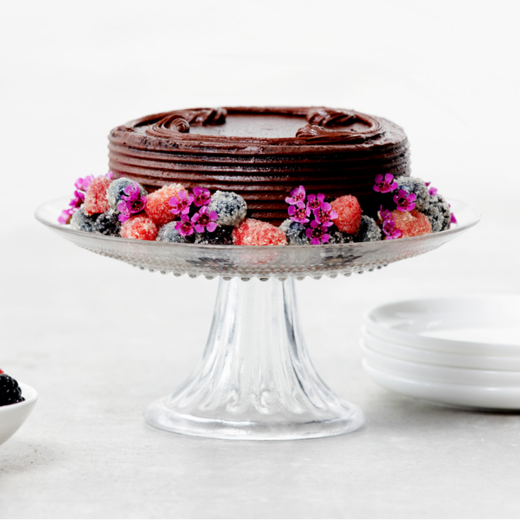 Jupiter Cake Stand & Glass Dome