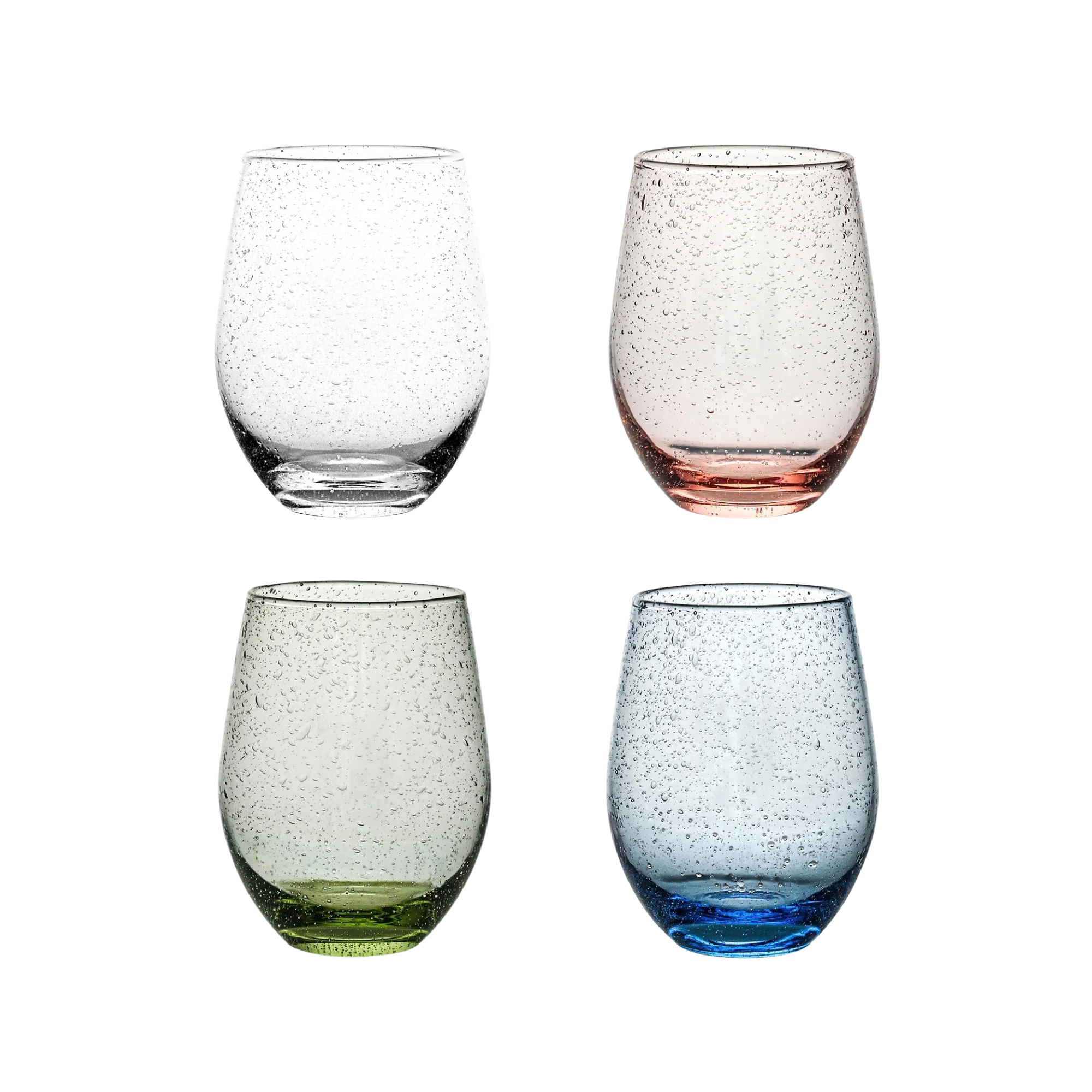 Provence Stemless Wine Glass - Set of 4