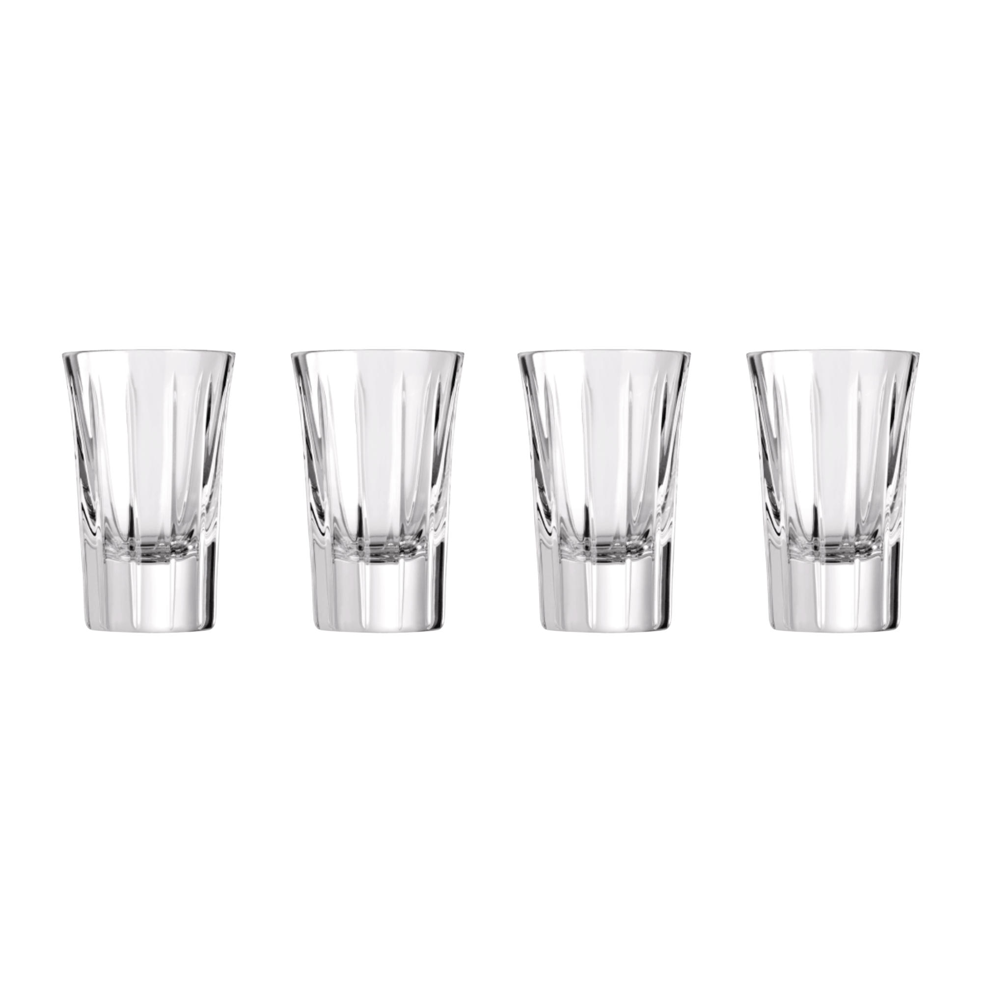 Iriana Crystal Vodka Glasses - Set of 4