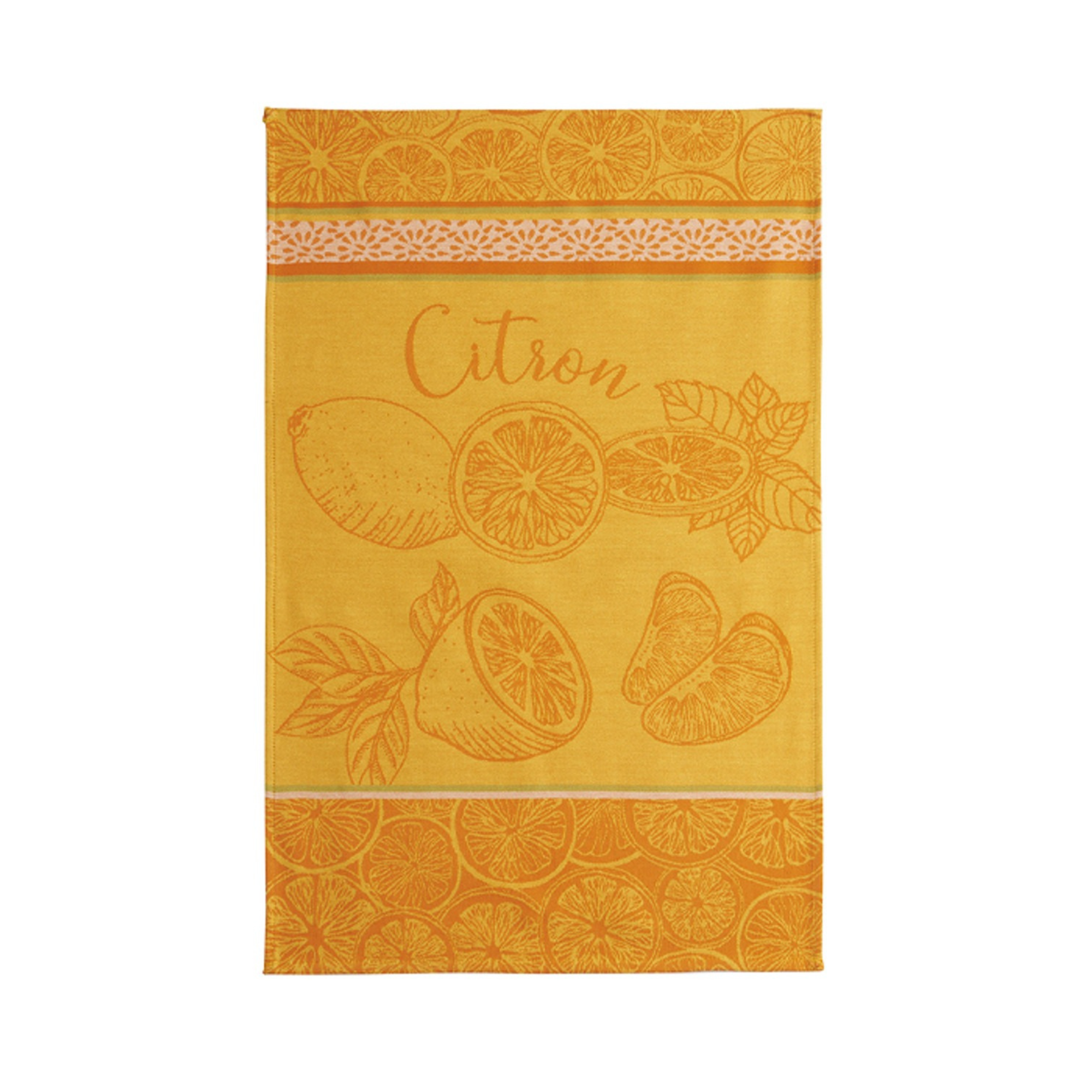Coucke Lemon Tea Towel - Set of 2