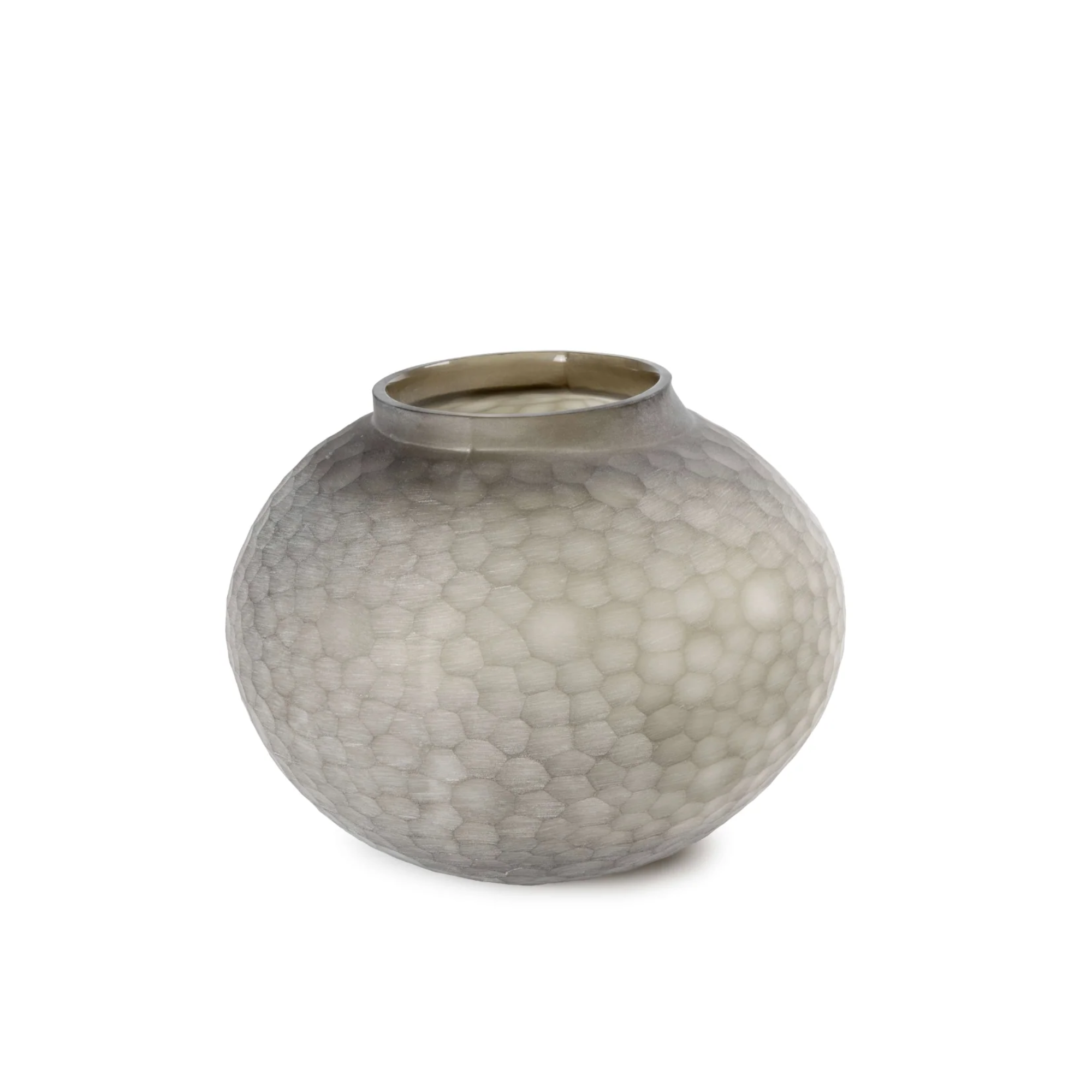 Bangui Vase - Clear Smokegrey