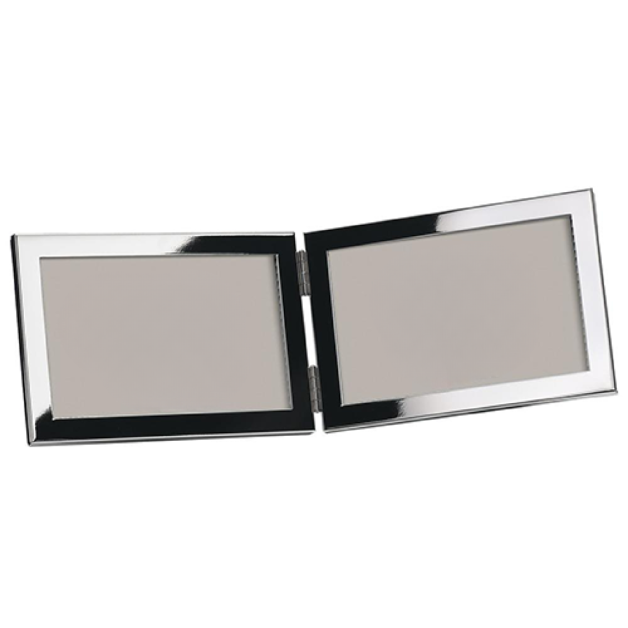 15mm Double Silver Frame With Squared Corners, 4" x 6"