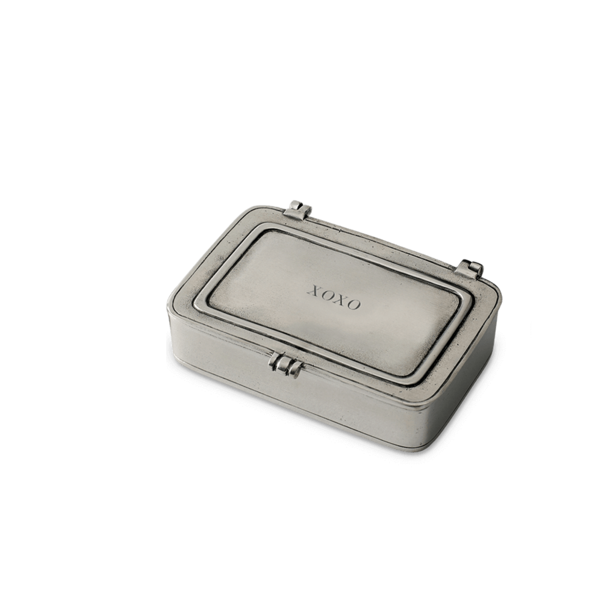 Pewter XOXO Box