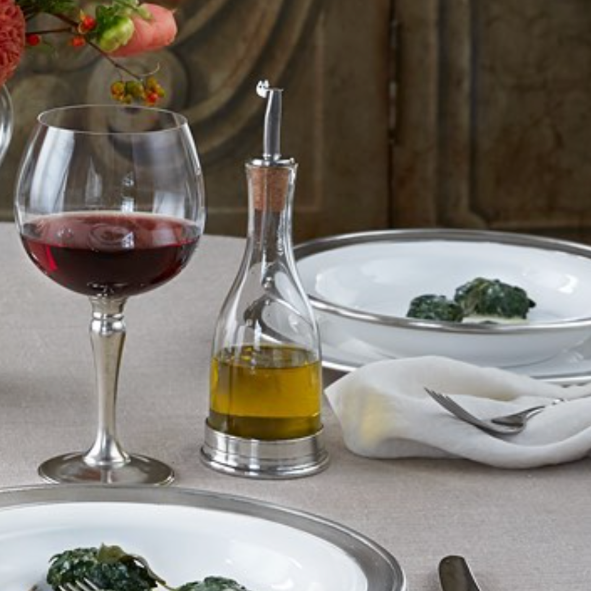 Cruet with Cork Dispenser