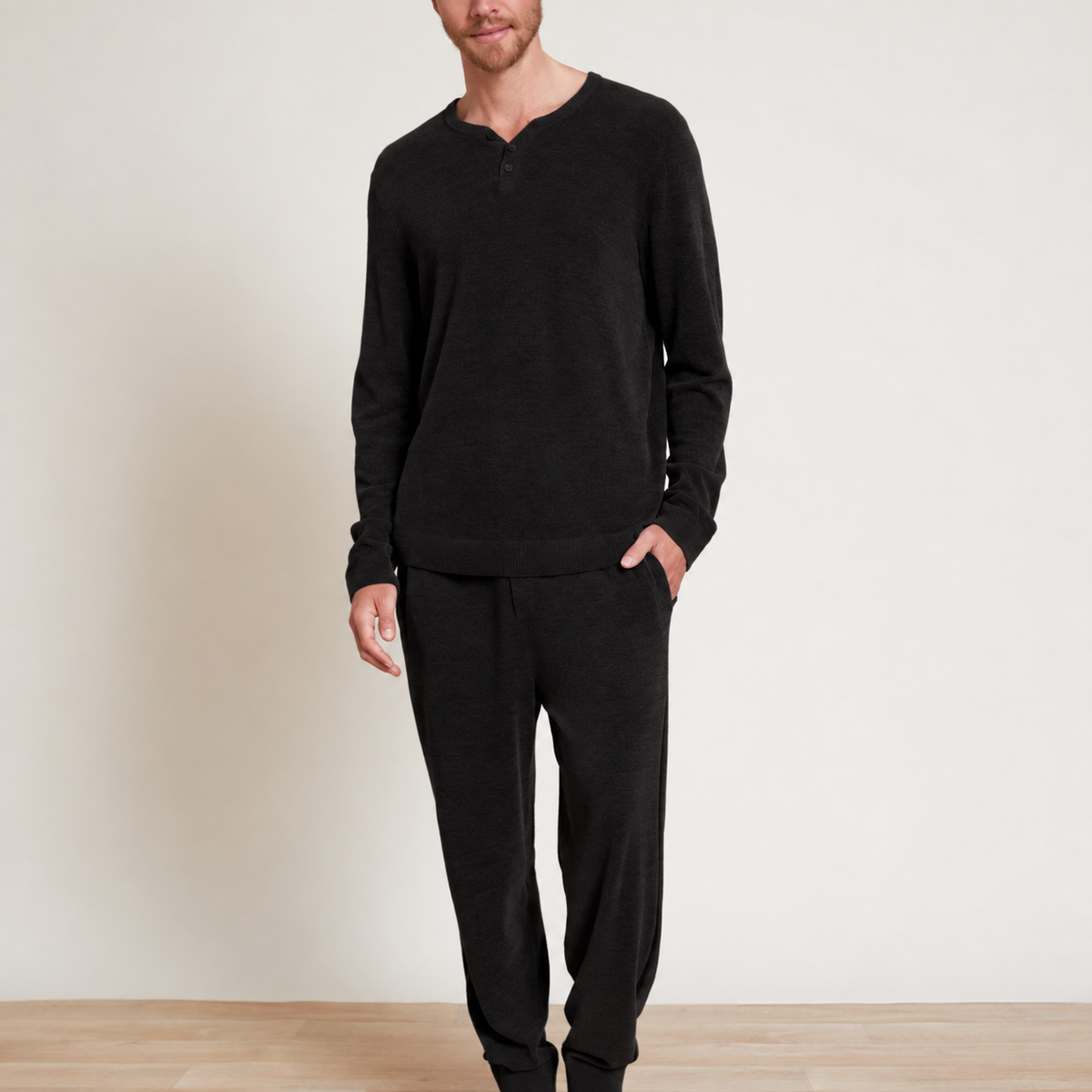 CozyChic Ultra Lite Men’s Henley Pullover