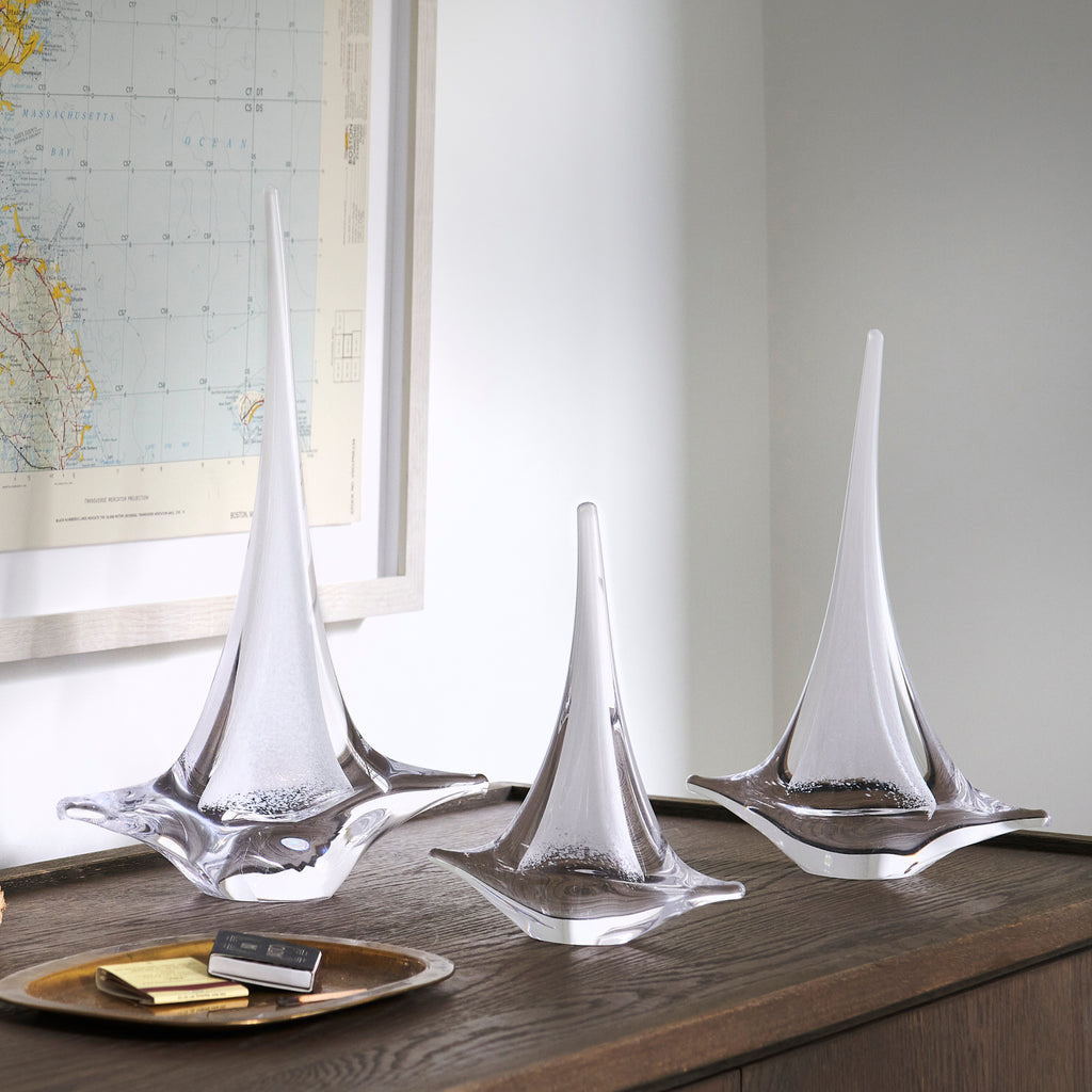 Sailboat - White