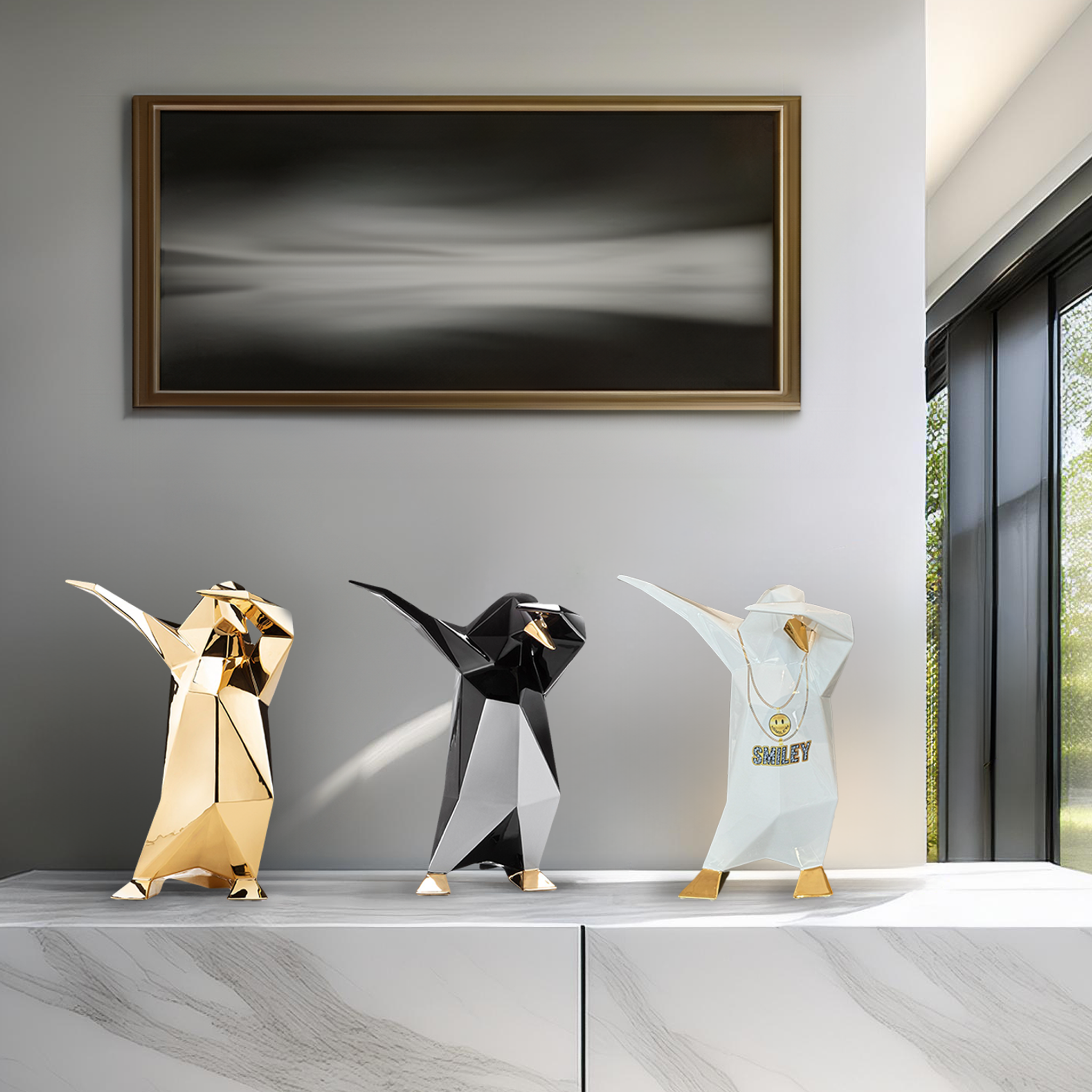 Smiley Flex Dab Penguin