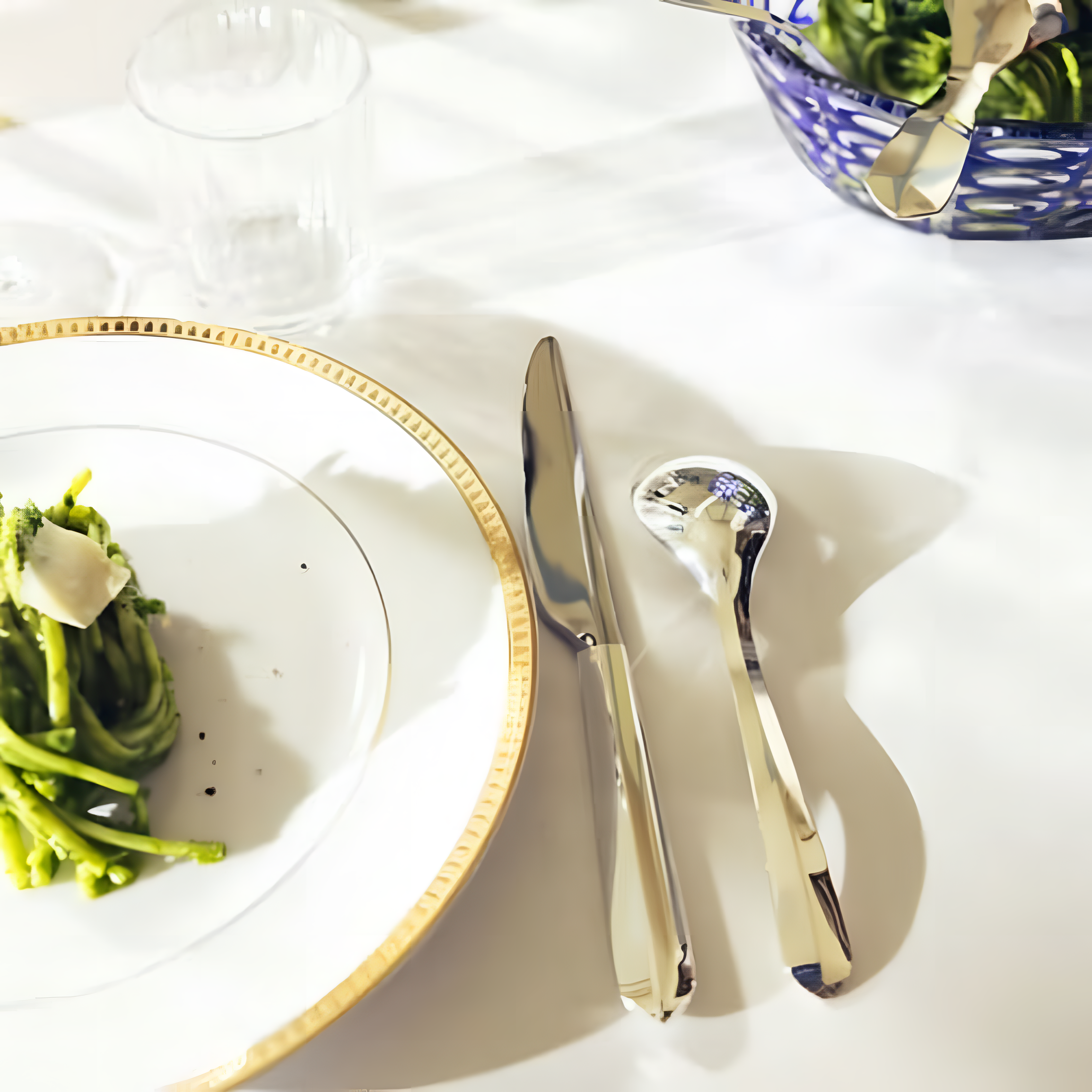 Infini Christofle Silver Plated Large Universal Spoon